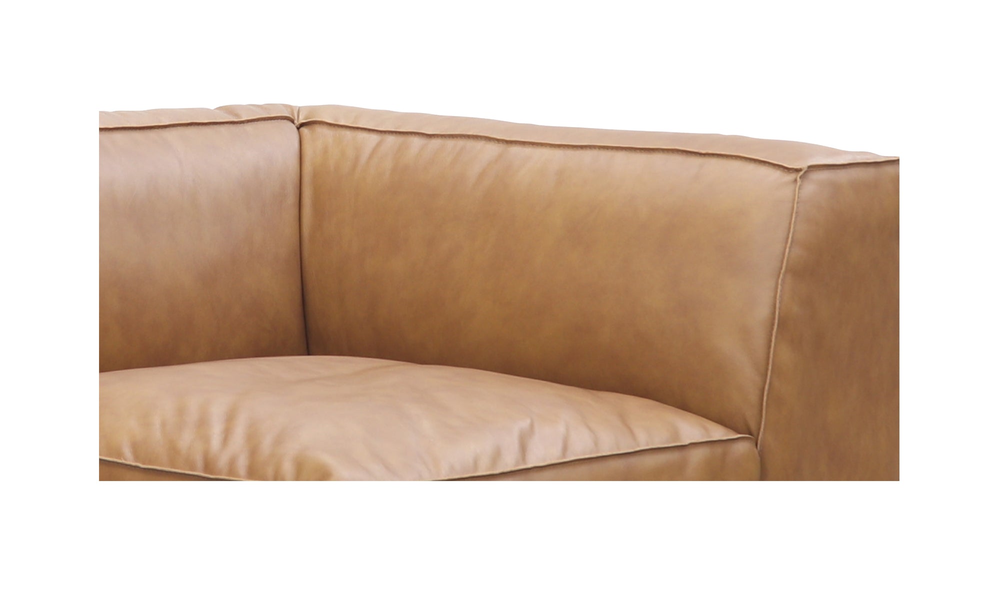 FORM CORNER CHAIR SONORAN TAN LEATHER