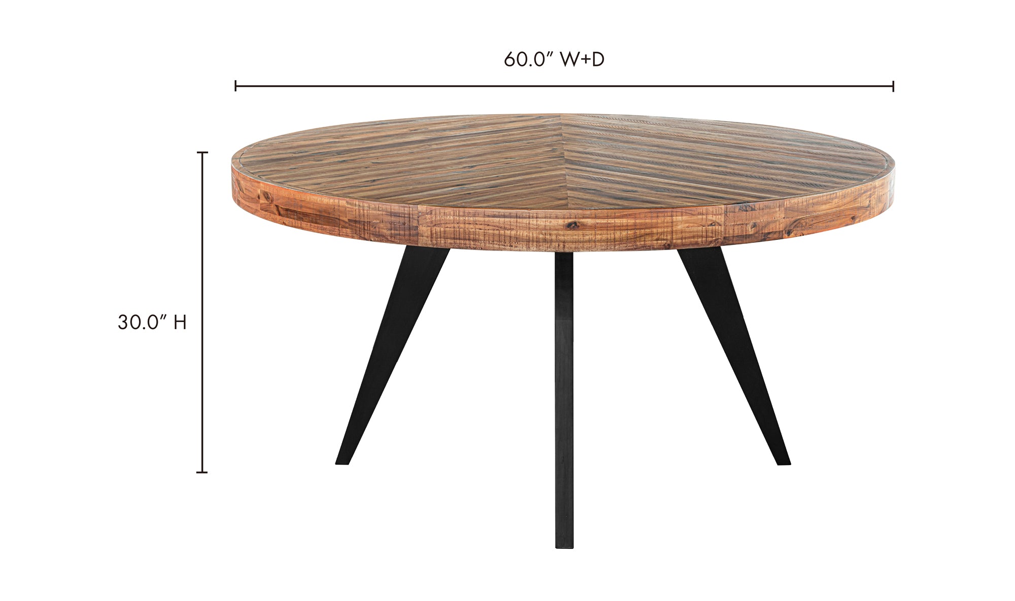 PARQ 60IN ROUND DINING TABLE