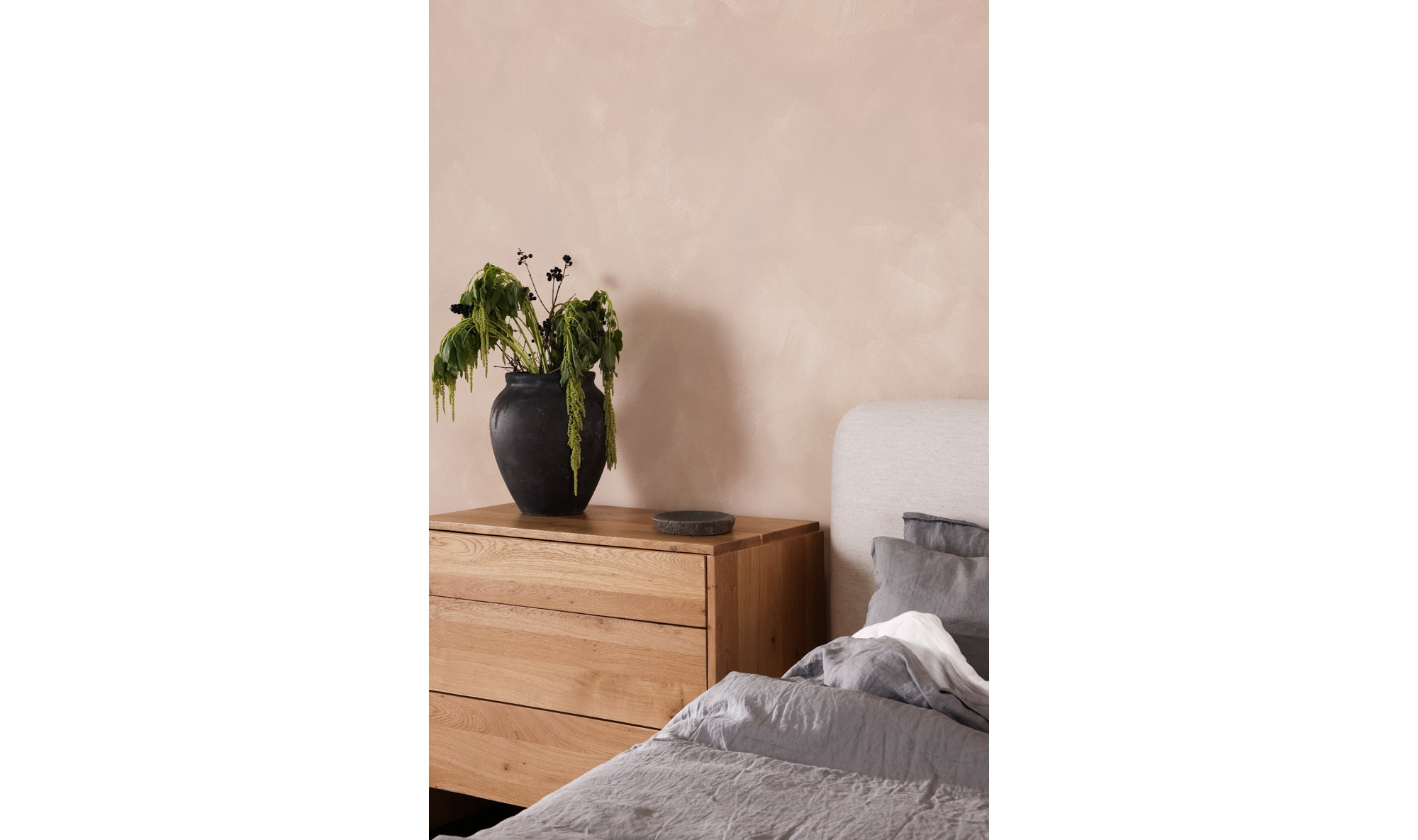 QUINTON3 DRAWER NIGHTSTAND NATURAL OAK