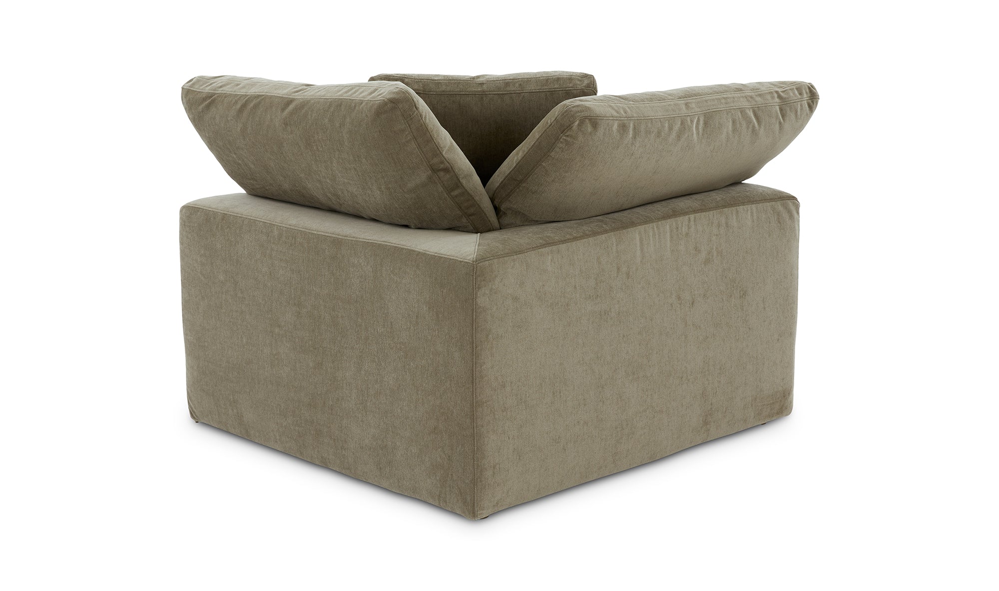 CLAY CORNER CHAIR PERFORMANCE FABRIC
