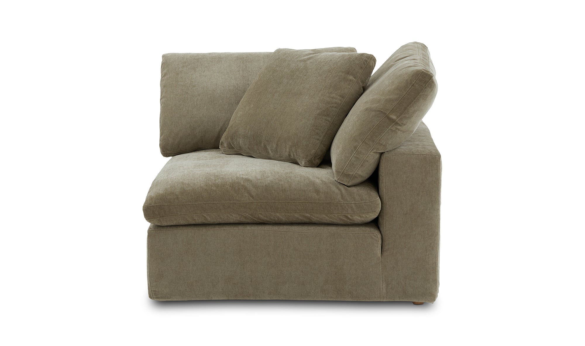 CLAY CORNER CHAIR PERFORMANCE FABRIC