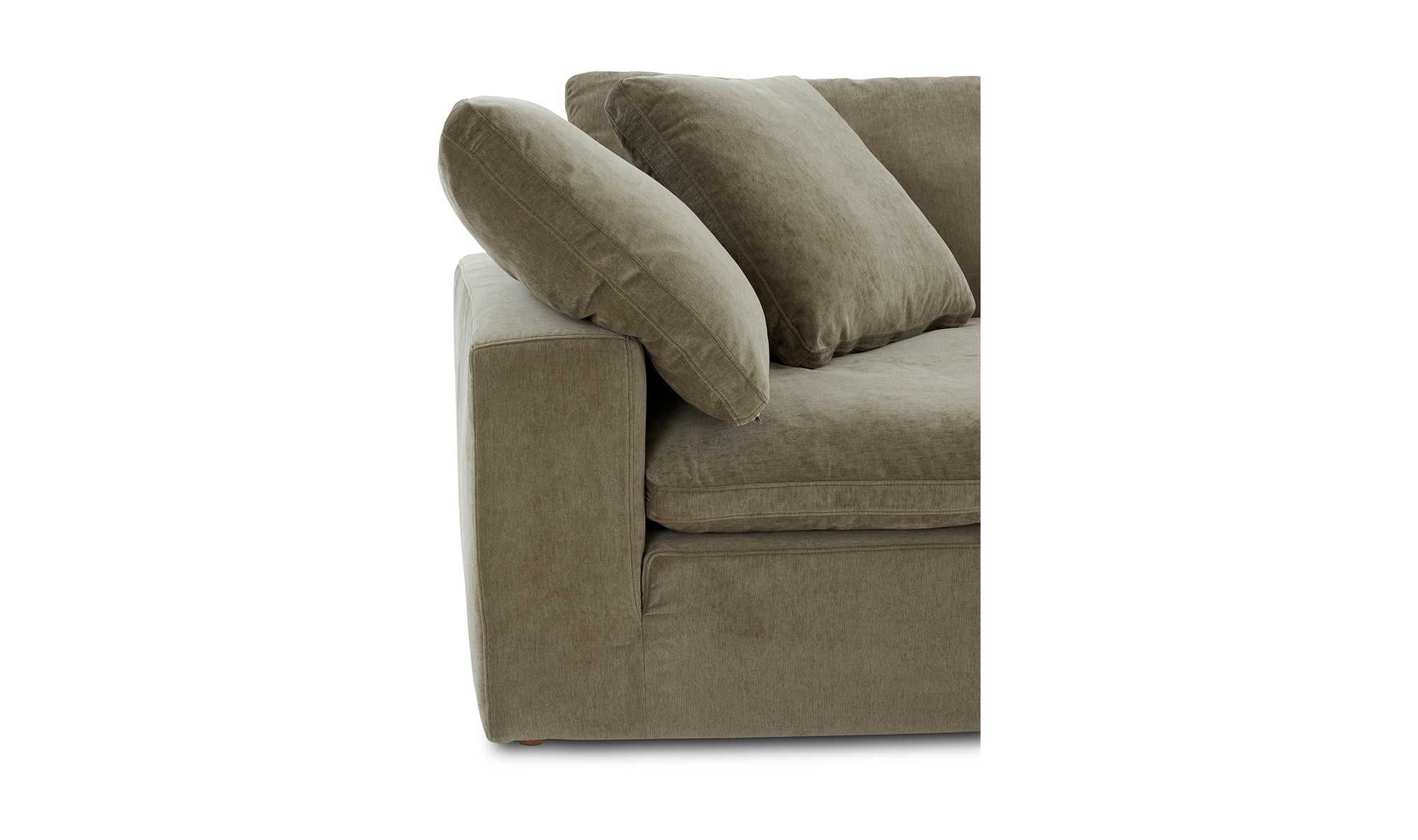 CLAY CORNER CHAIR PERFORMANCE FABRIC