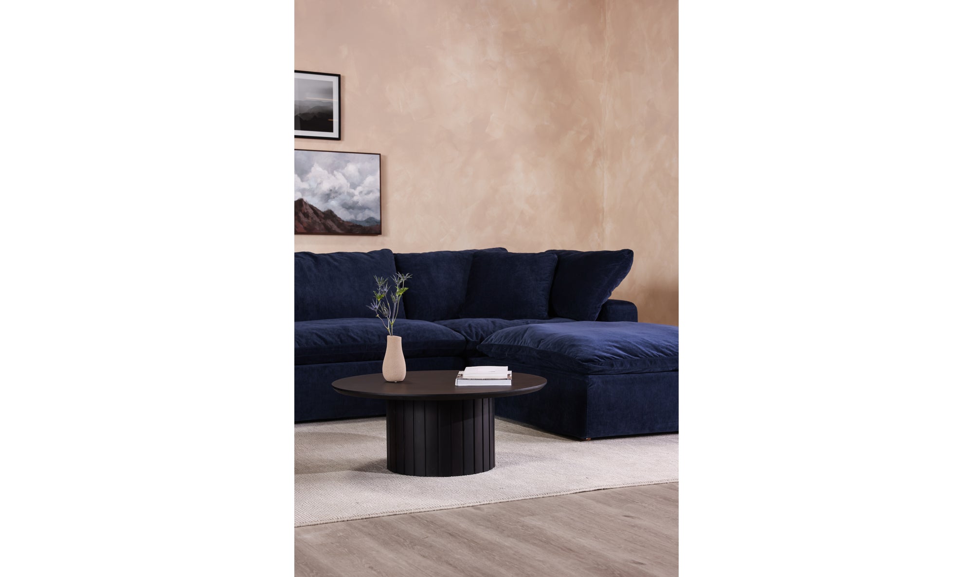 CLAY CORNER CHAIR PERFORMANCE FABRIC