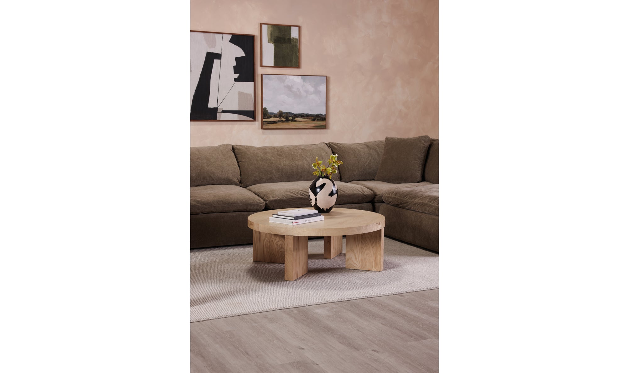 CLAY SLIPPER CHAIR PERFORMANCE FABRIC