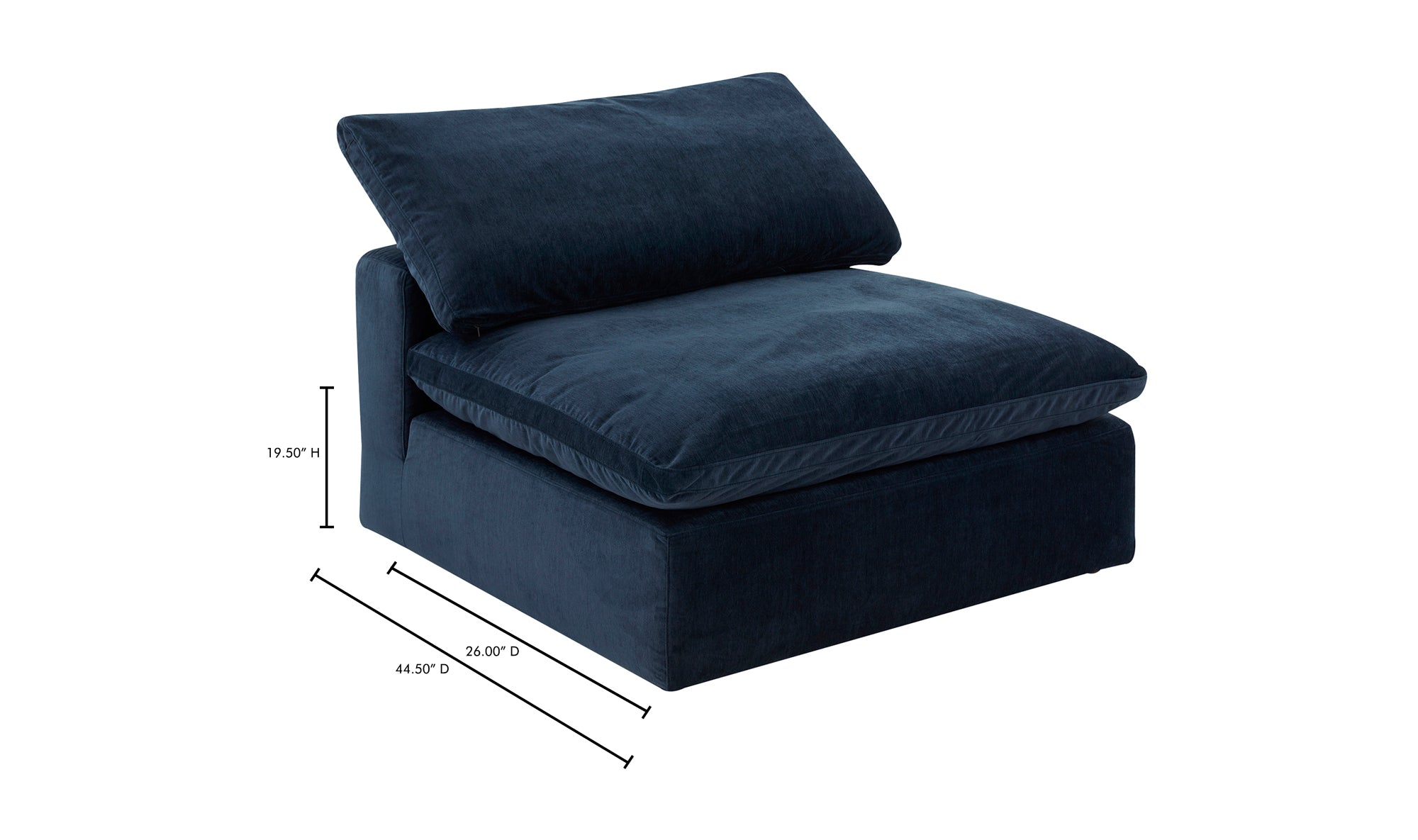 CLAY SLIPPER CHAIR PERFORMANCE FABRIC