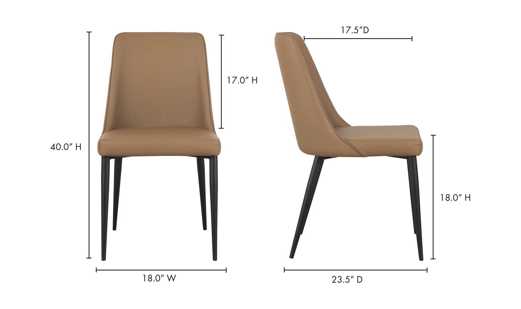 LULA DINING CHAIR- SET OF TWO