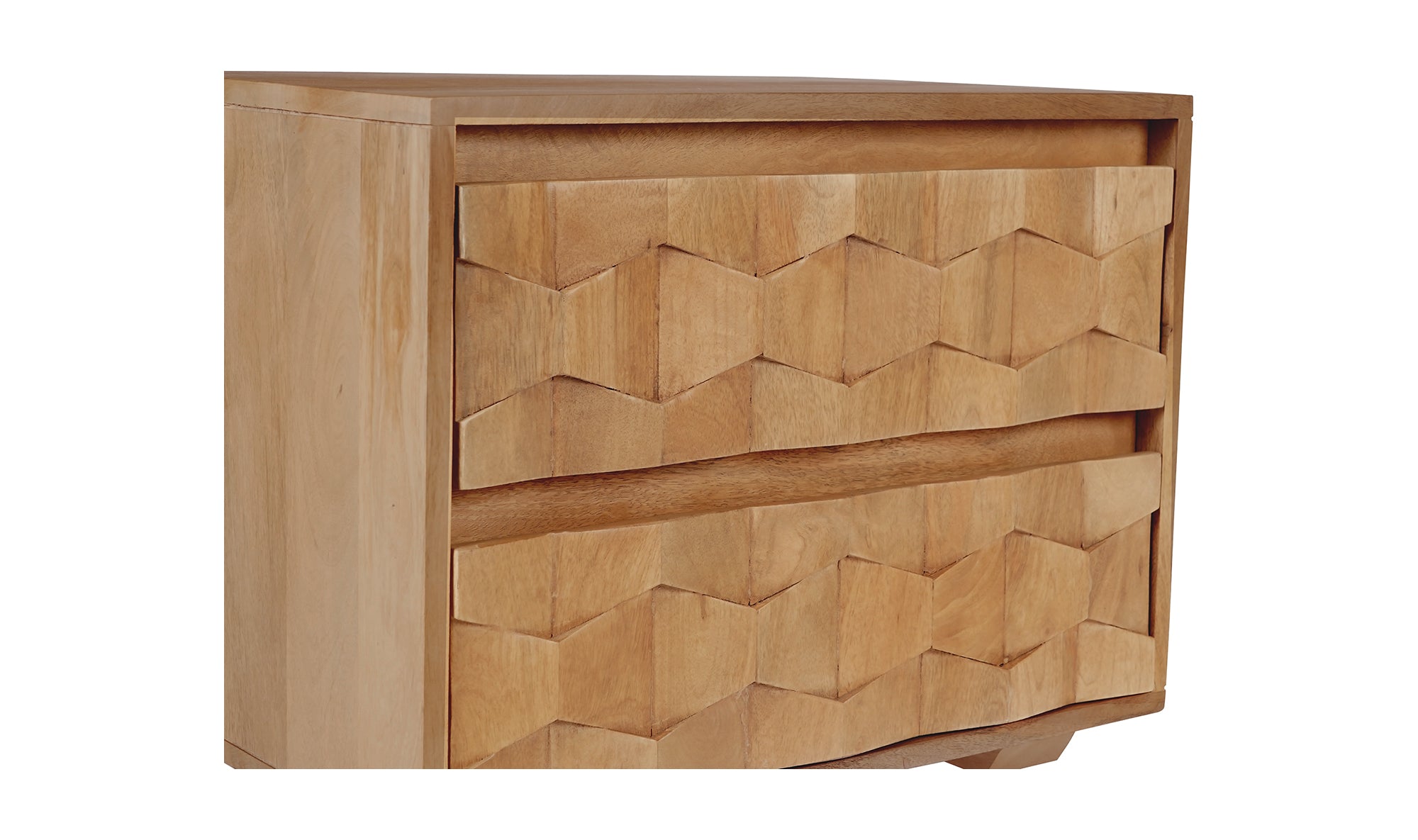 O2 TWO DRAWER NIGHTSTAND