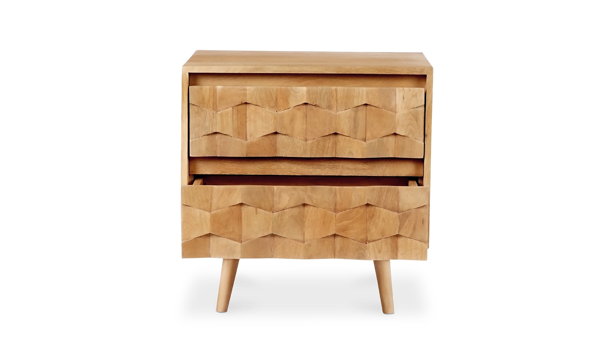 O2 TWO DRAWER NIGHTSTAND