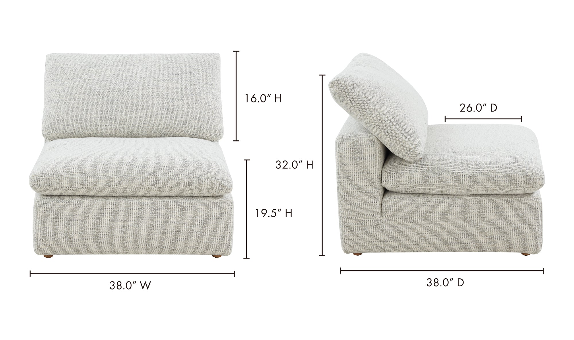 TERRA CONDO SLIPPER CHAIR