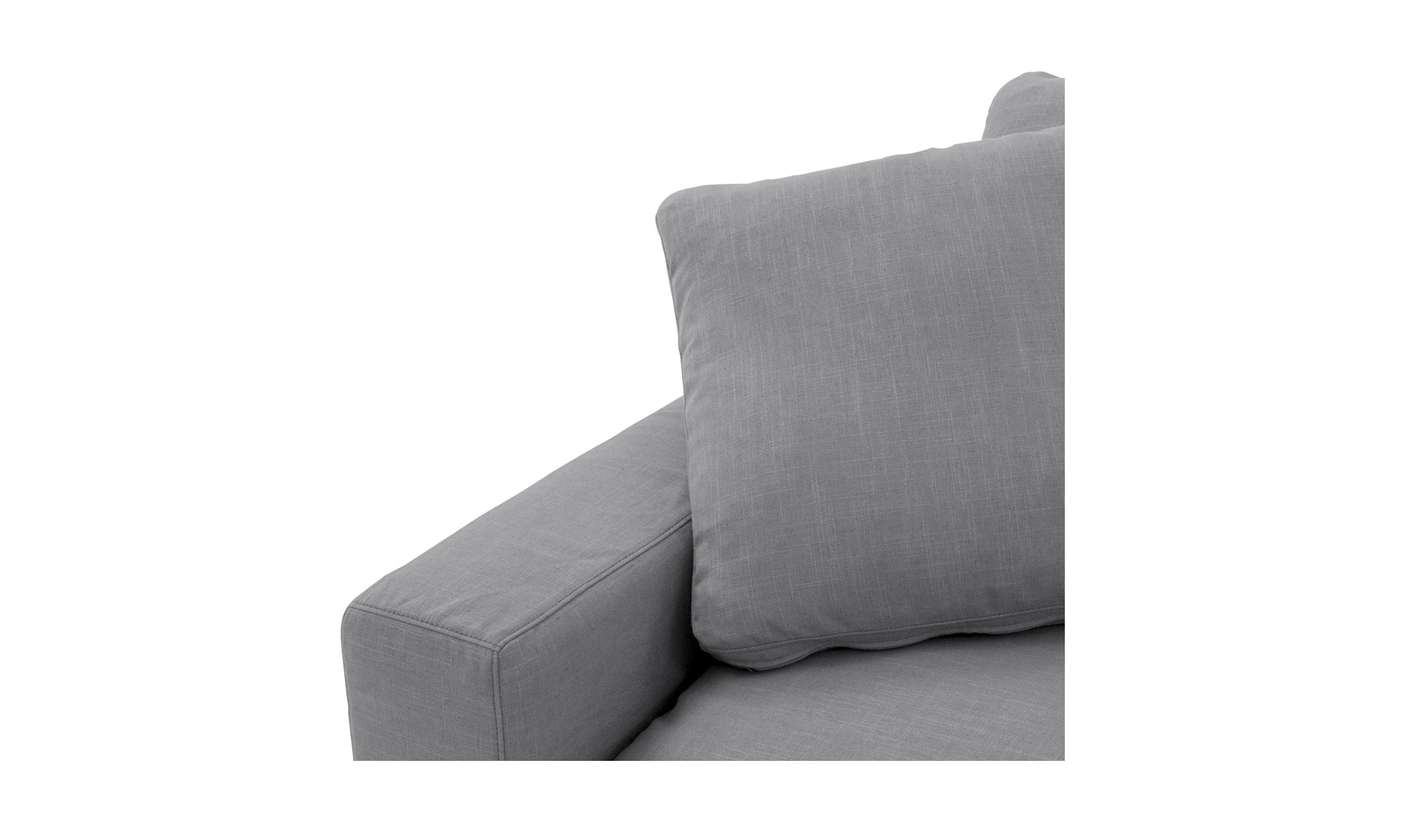 SELENE COZY 2.5 SEATER SOFA, MEDIUM GREY