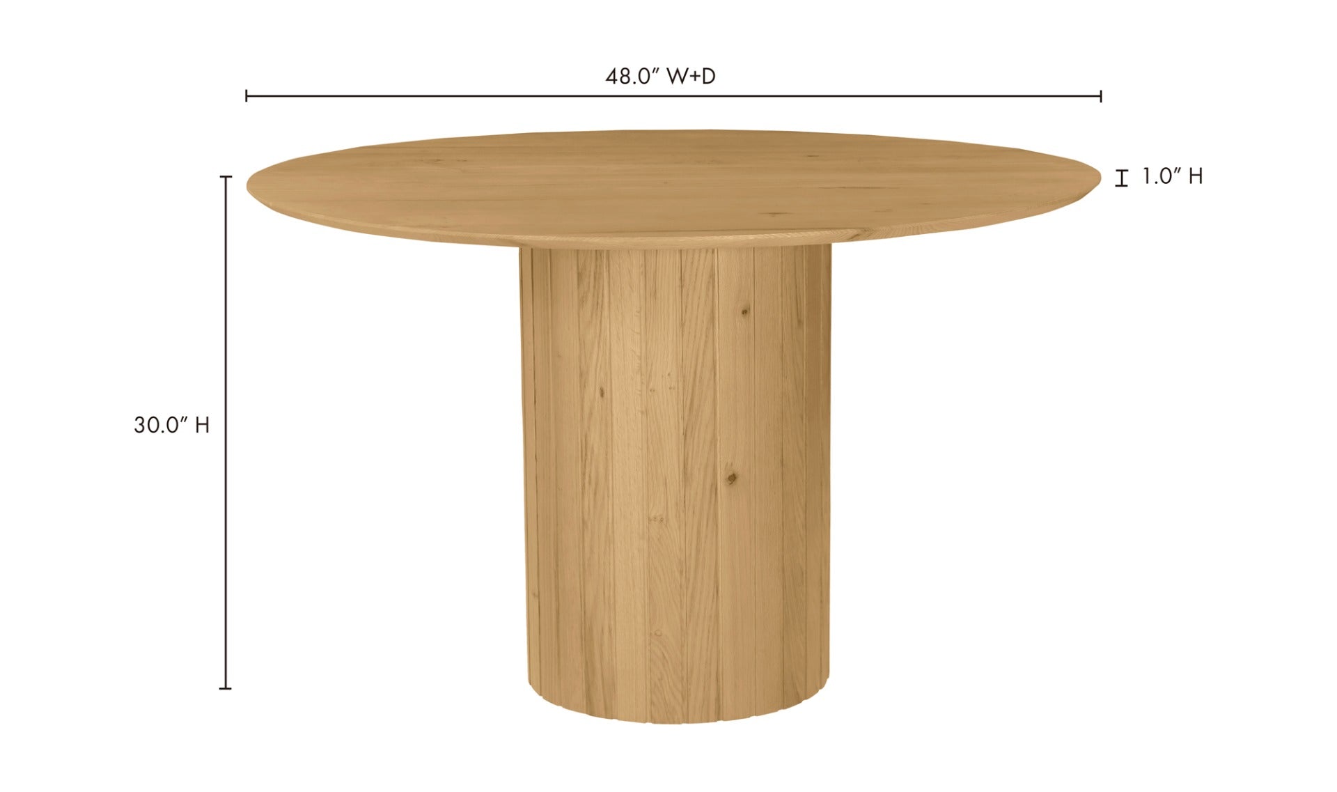 POVERA ROUND DINING TABLE
