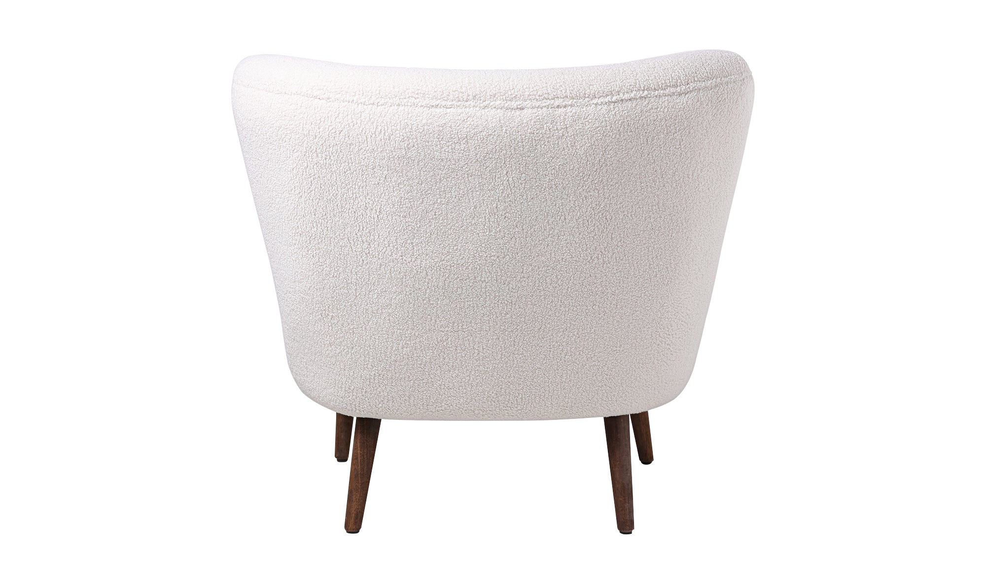 MARGOT ACCENT CHAIR VEGAN SHEARLING