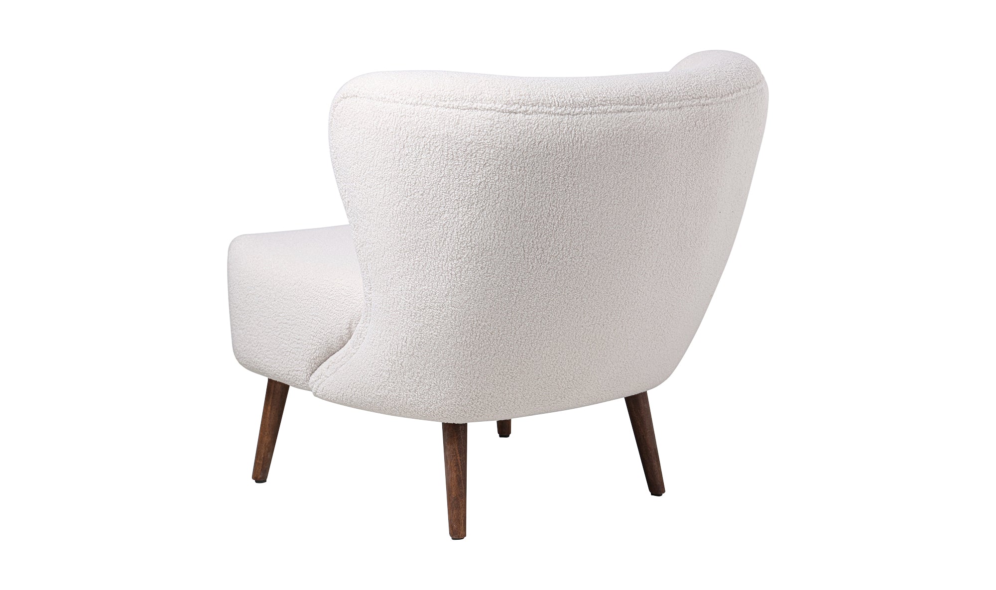 MARGOT ACCENT CHAIR VEGAN SHEARLING