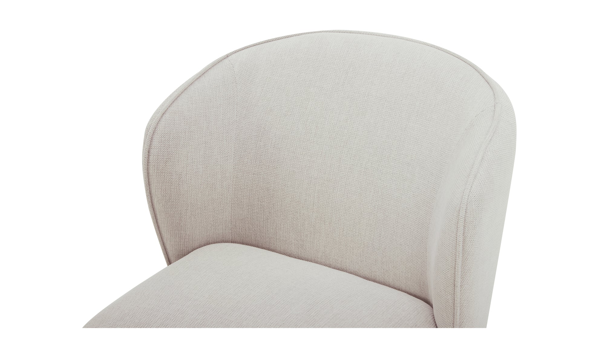 LARSON ROLLING DINING CHAIR PERFORMANCE FABRIC