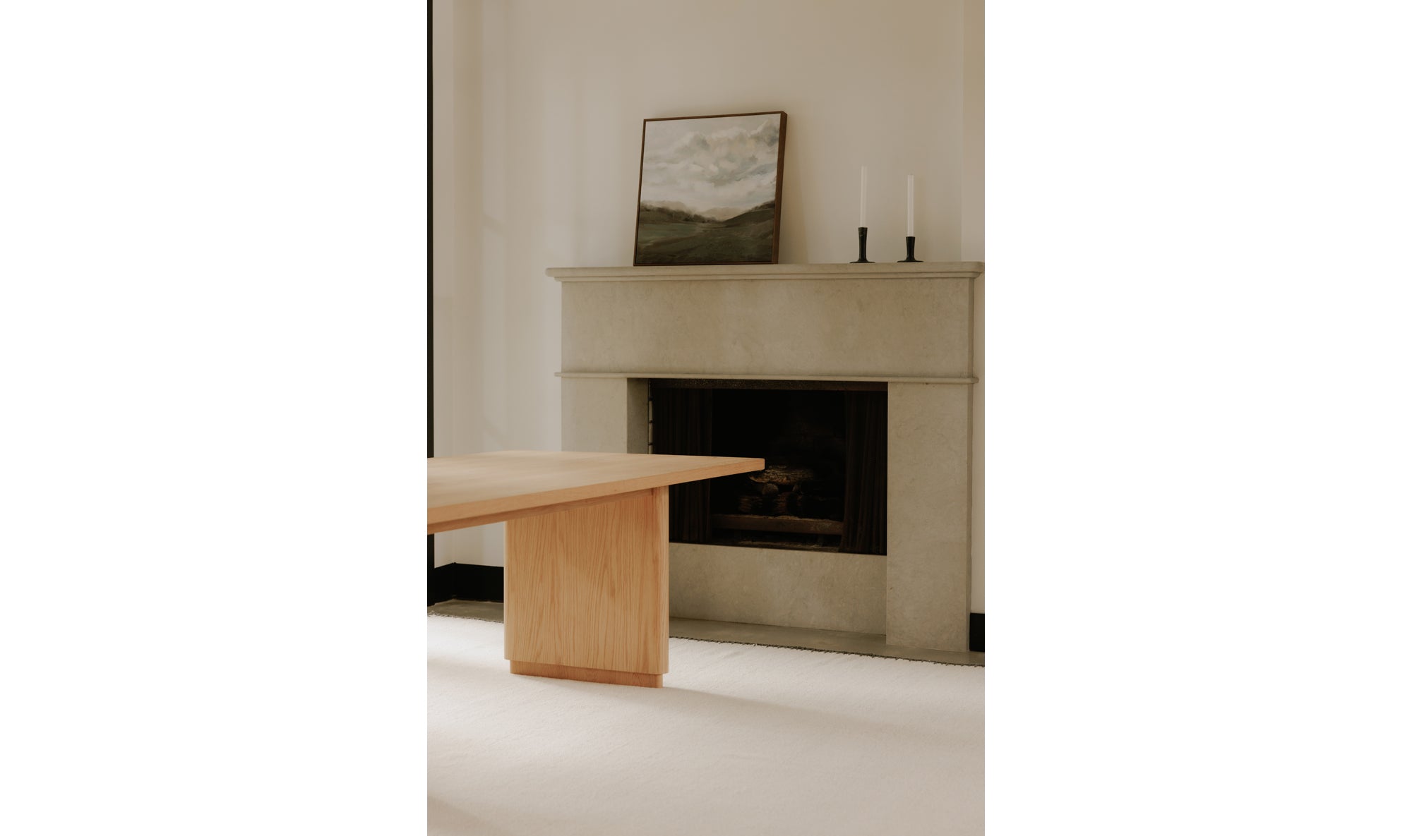 ROUND OFF DINING TABLE LARGE