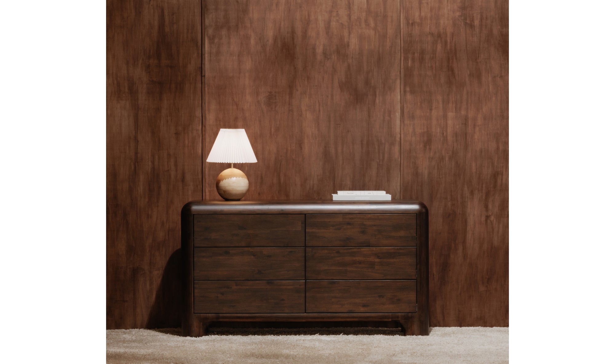 ROWAN 6 DRAWER DRESSER