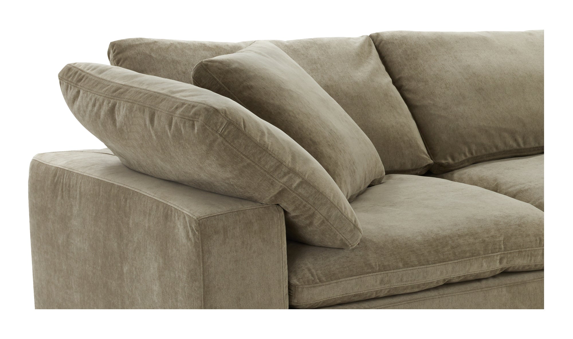 CLAY LOUNGE MODULAR SECTIONAL PERFORMANCE FABRIC