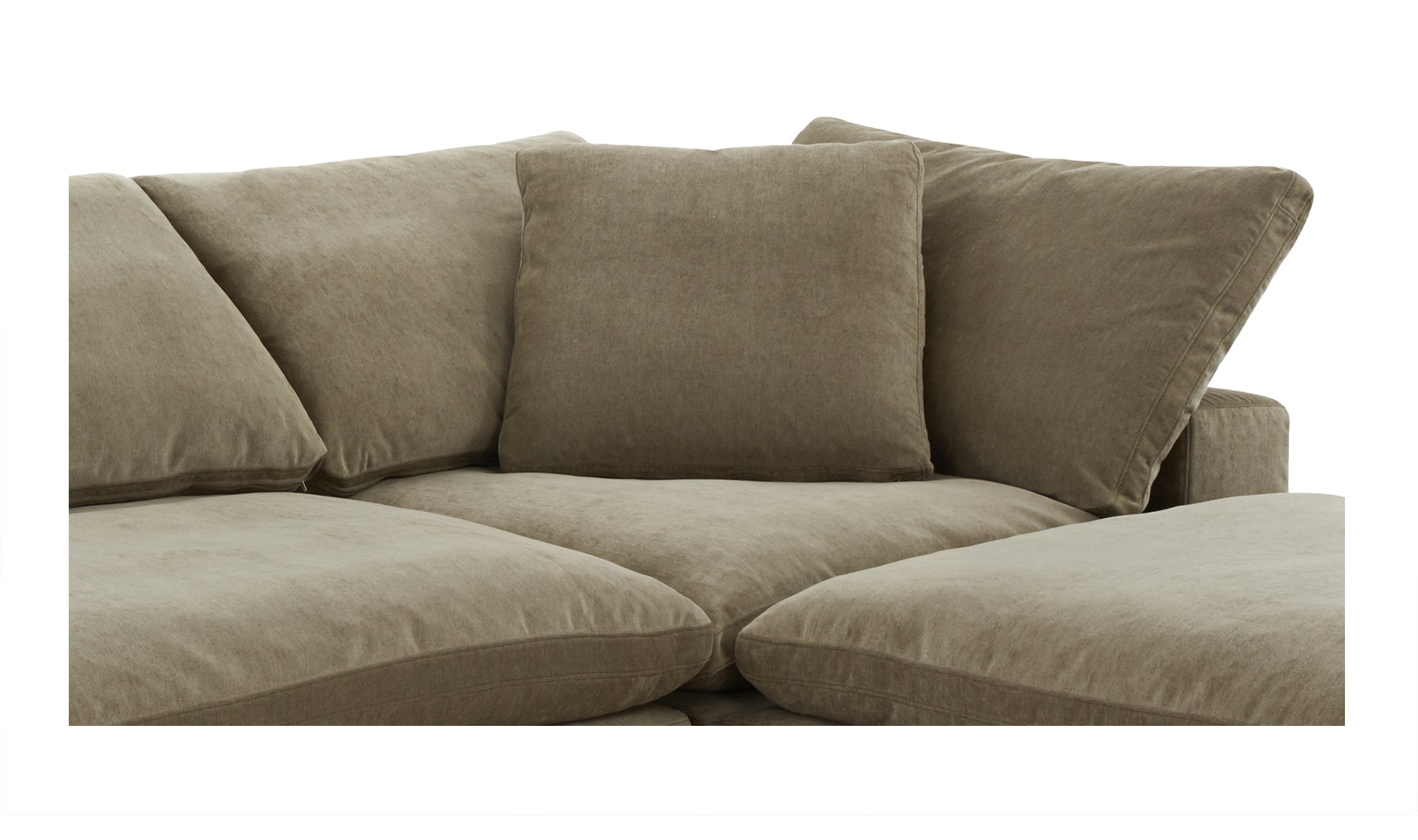 CLAY LOUNGE MODULAR SECTIONAL PERFORMANCE FABRIC