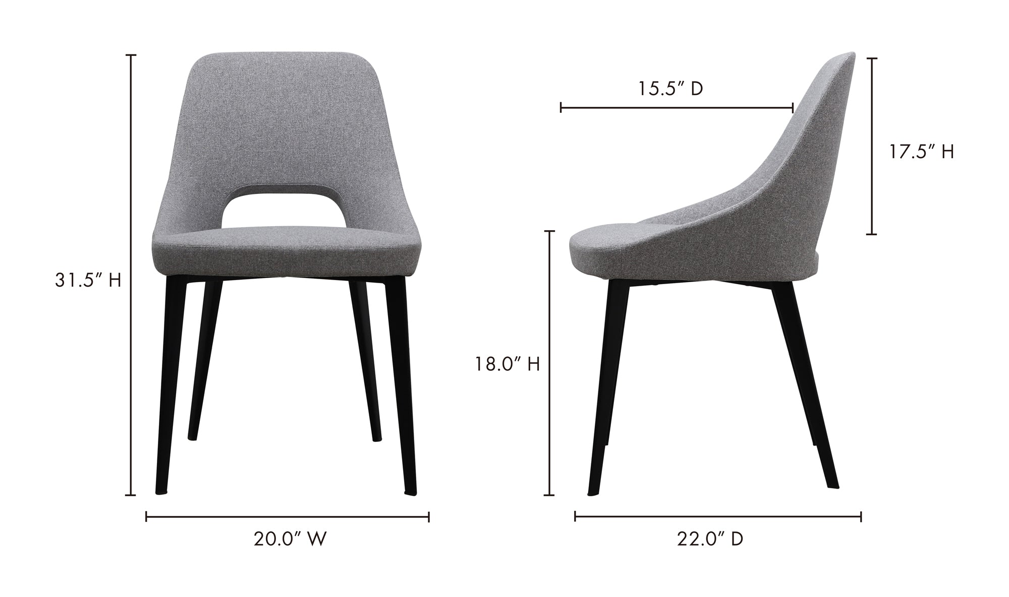 TIZZ DINING CHAIR