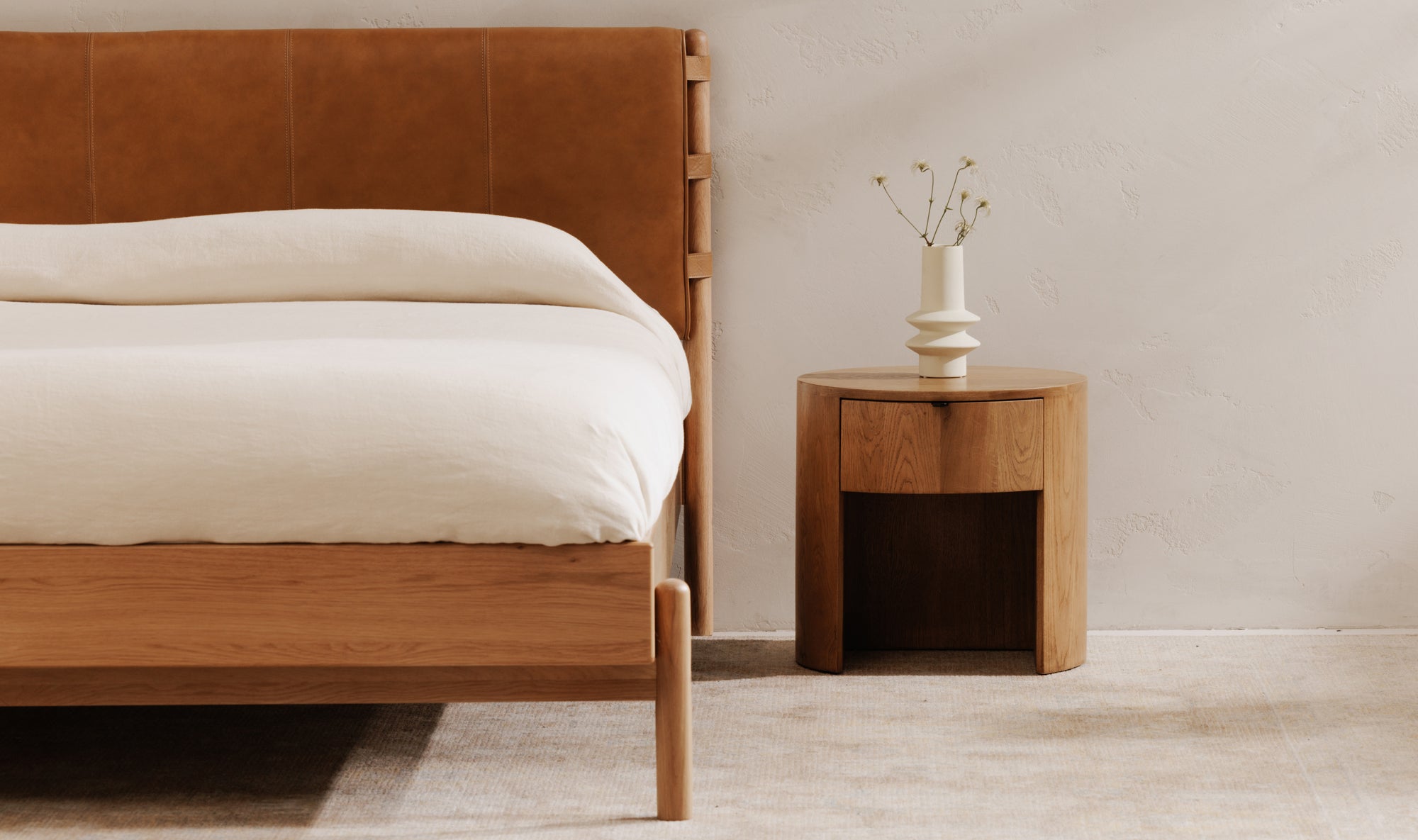 THEO ONE DRAWER NIGHTSTAND