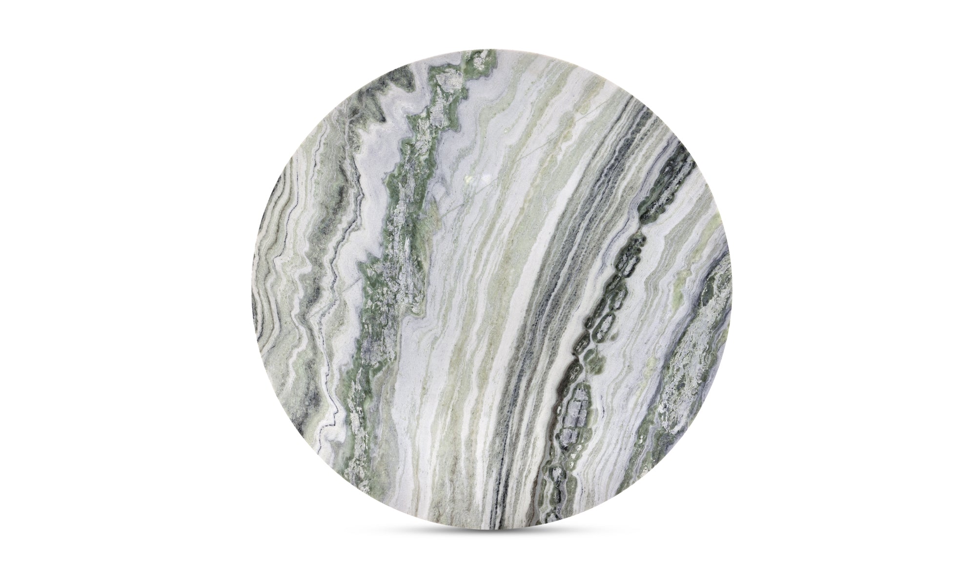 GREEN ONYX MARBLE - CELIA ROUND DINING TABLE