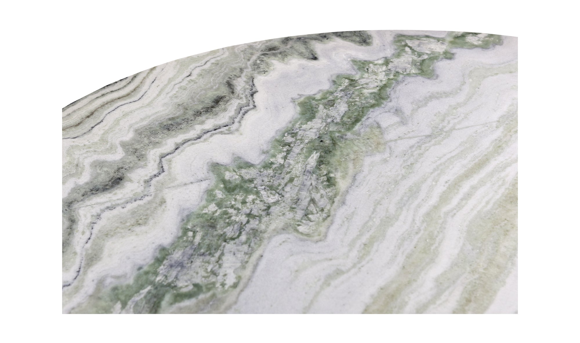 GREEN ONYX MARBLE - CELIA ROUND DINING TABLE