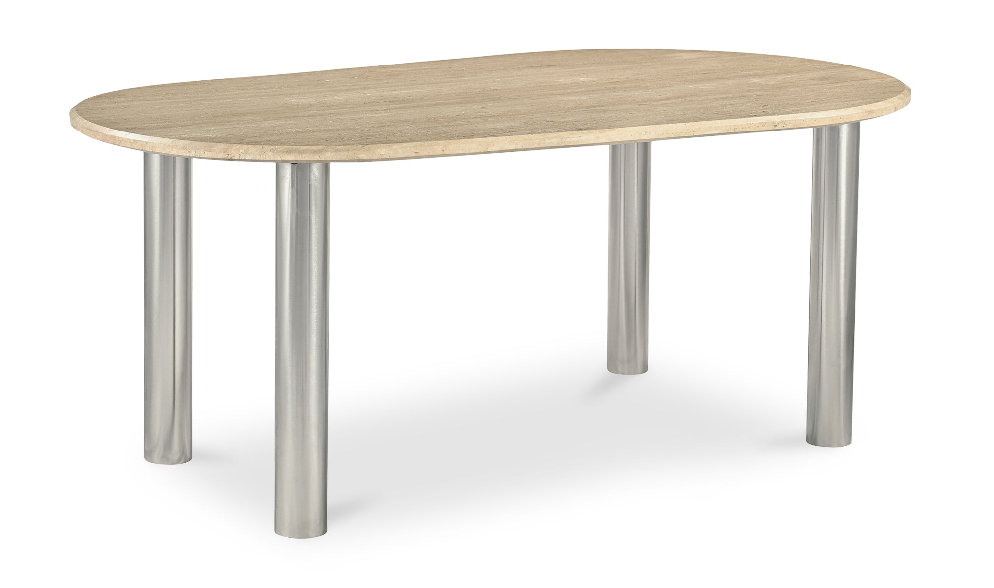 FIA DINING TABLE TRAVERTINE