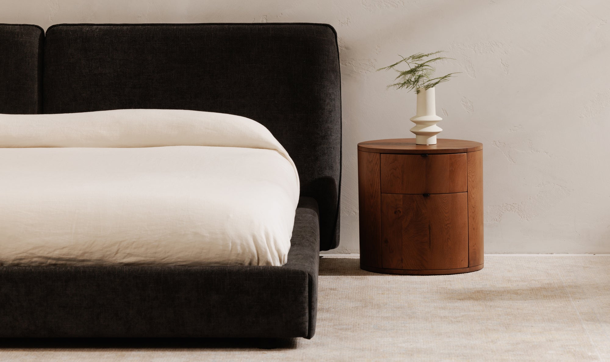 THEO TWO DRAWER NIGHTSTAND