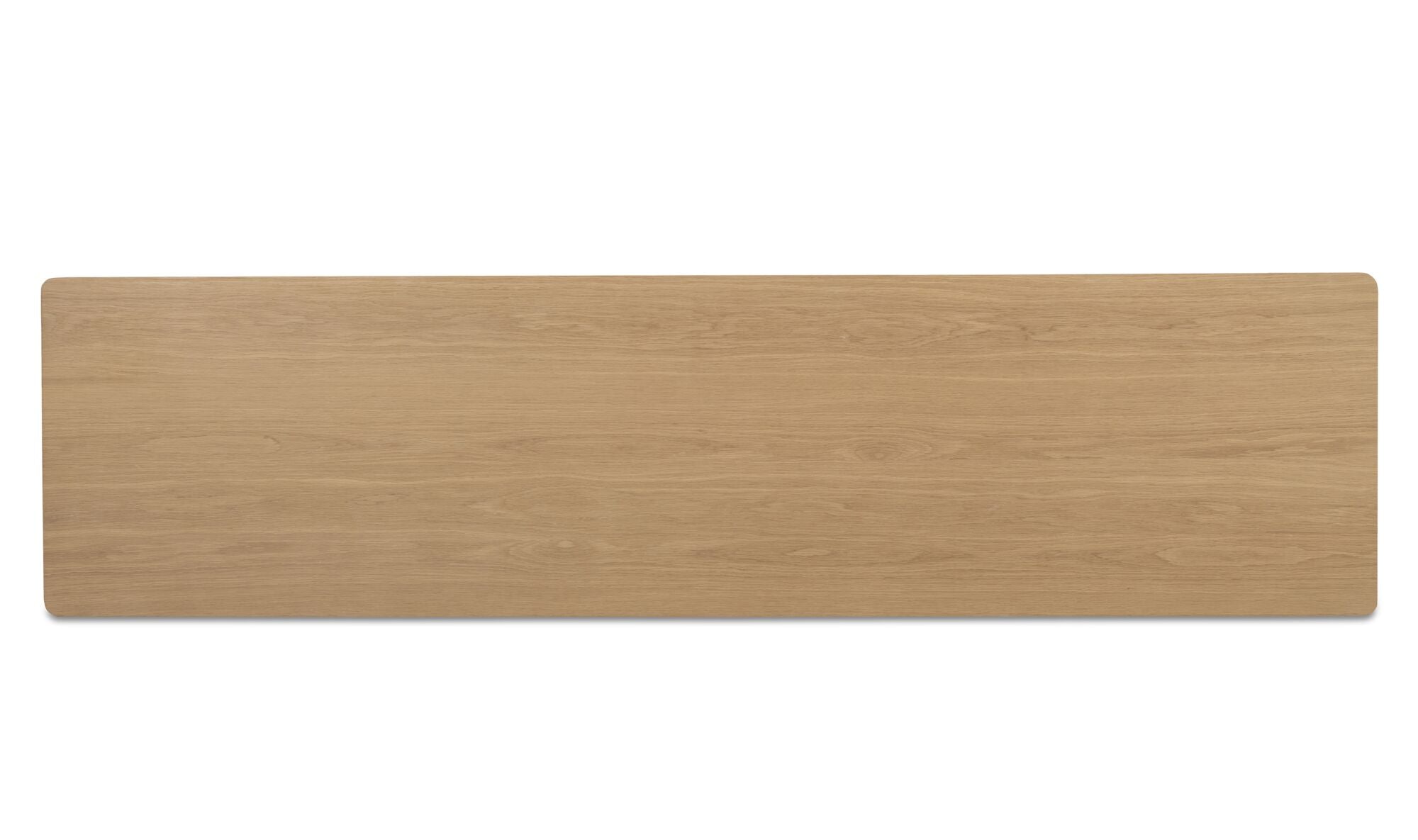 86" Natural Solid Oak Console Table