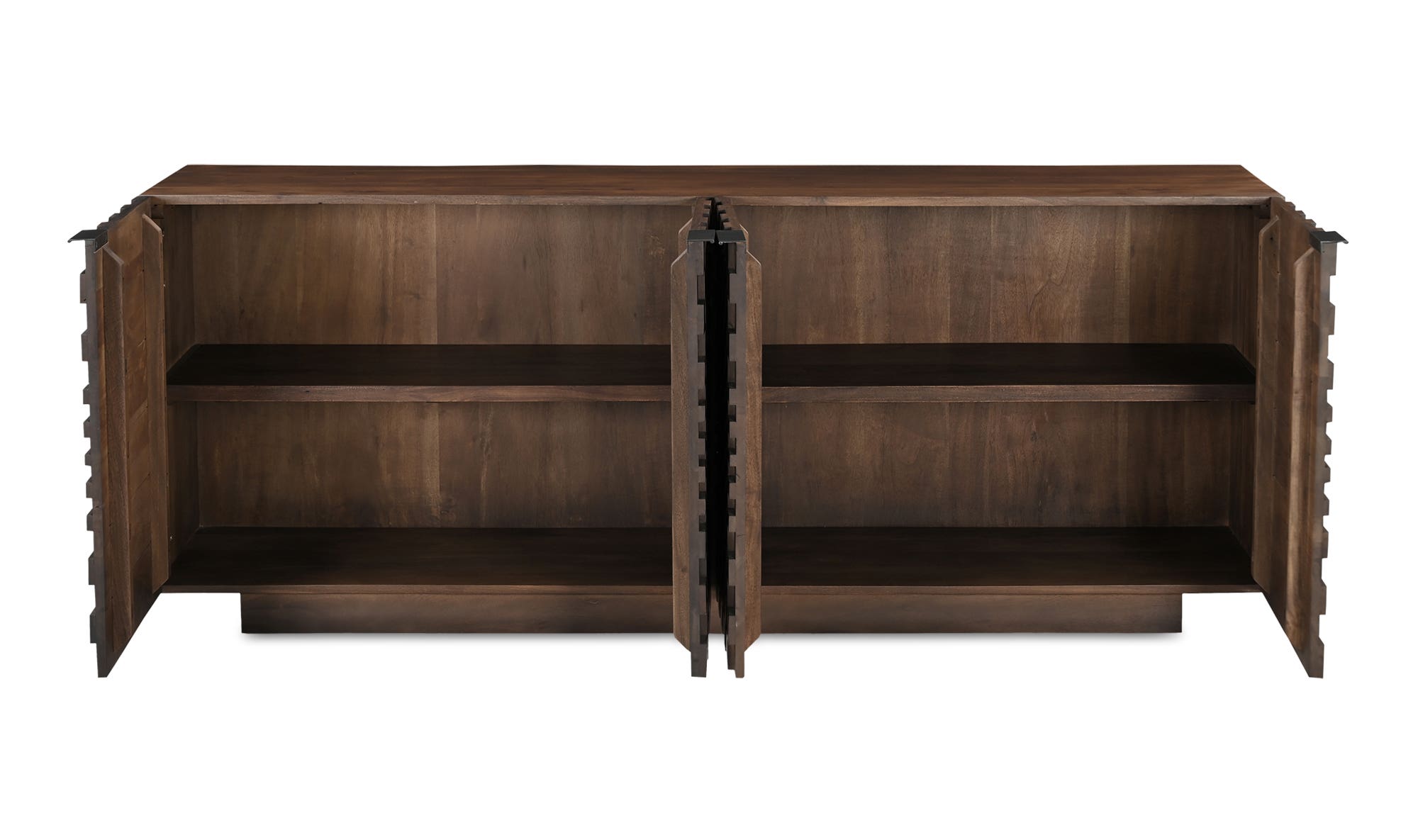 75" Brown Sideboard