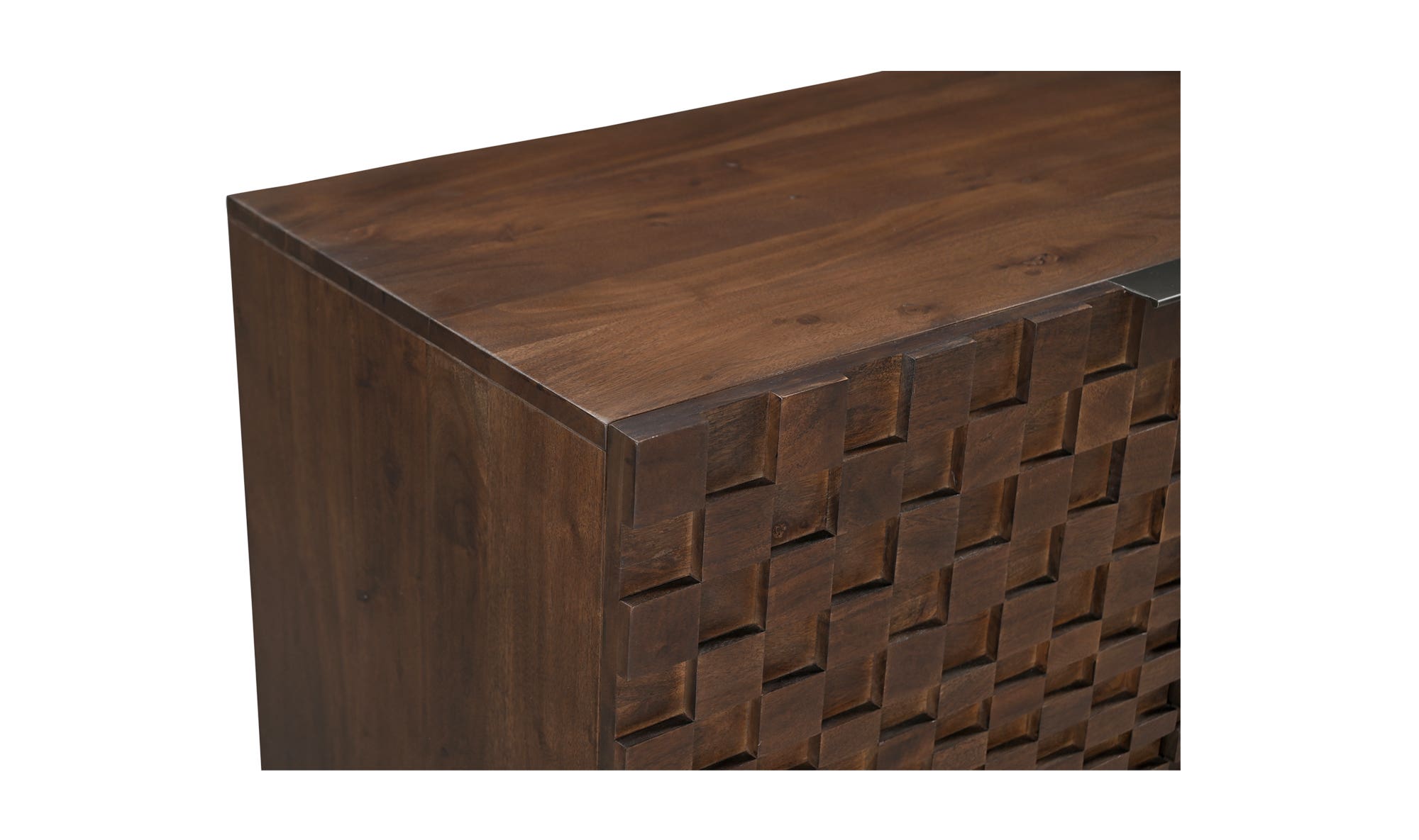75" Brown Sideboard