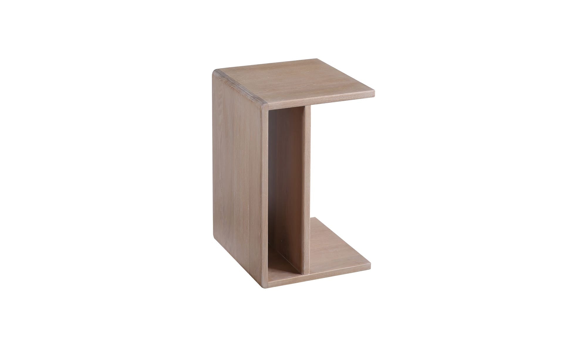 12.5" White Oak Side Table