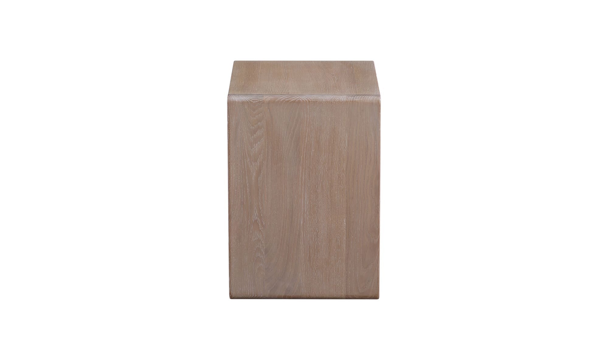 12.5" White Oak Side Table