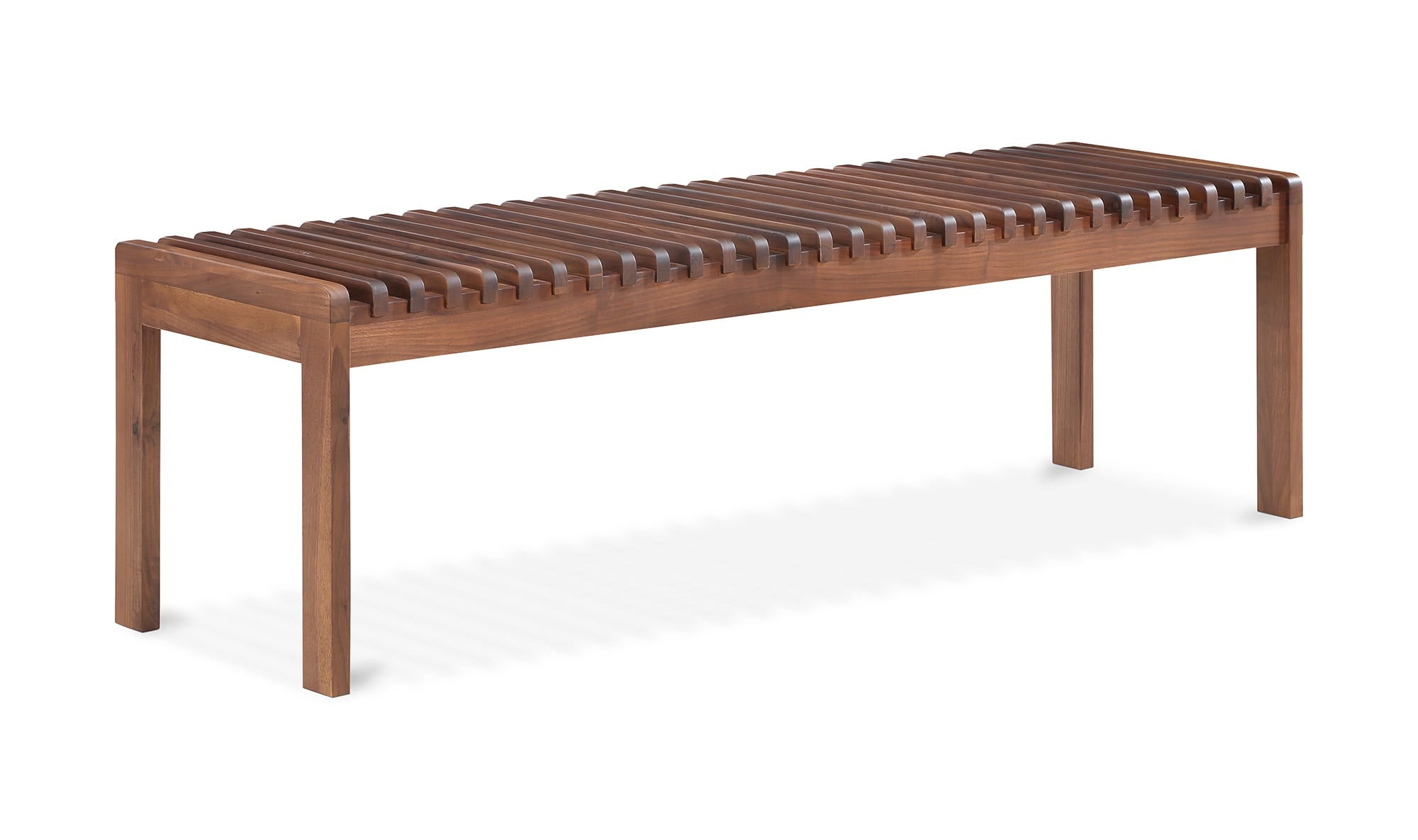 60" Walnut Bench