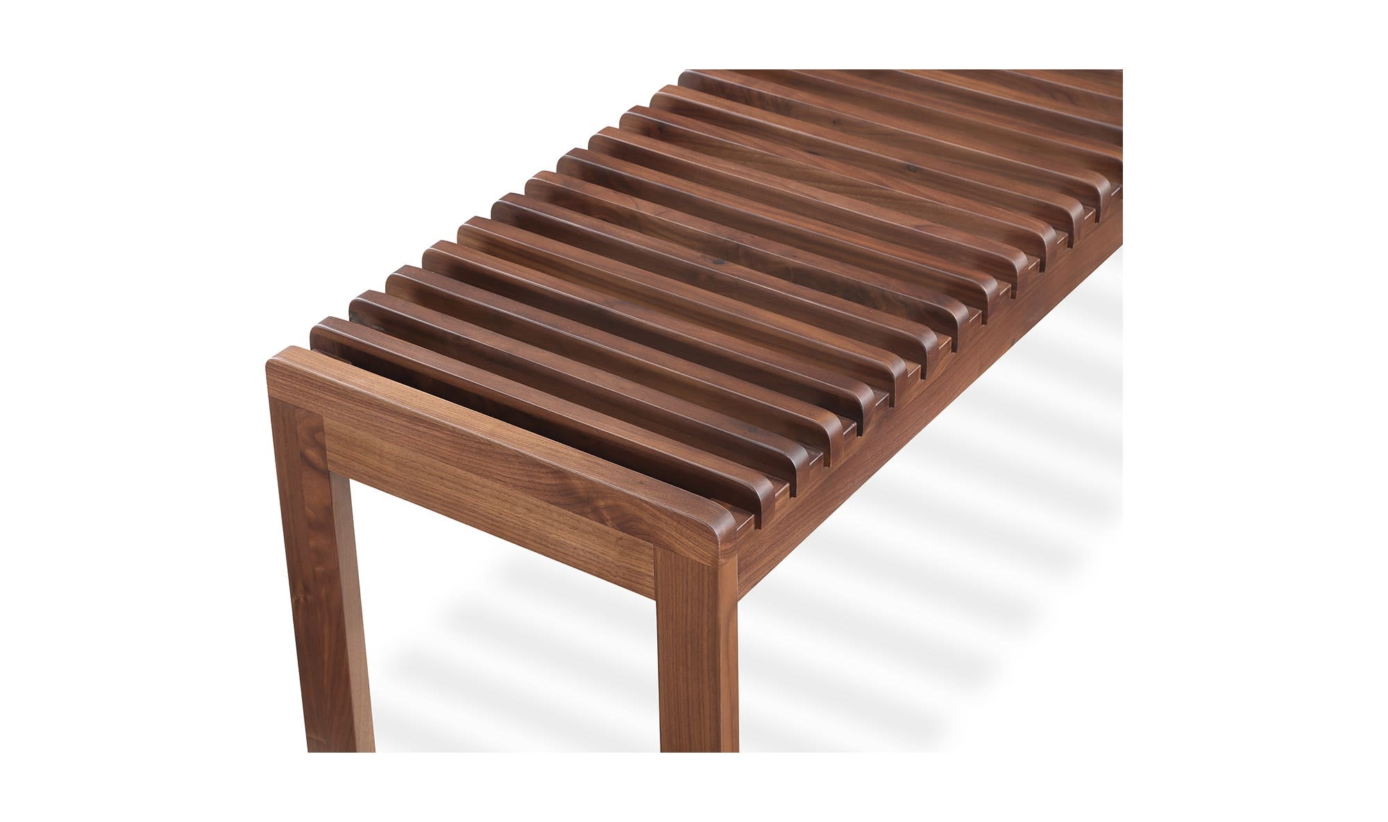 60" Walnut Bench