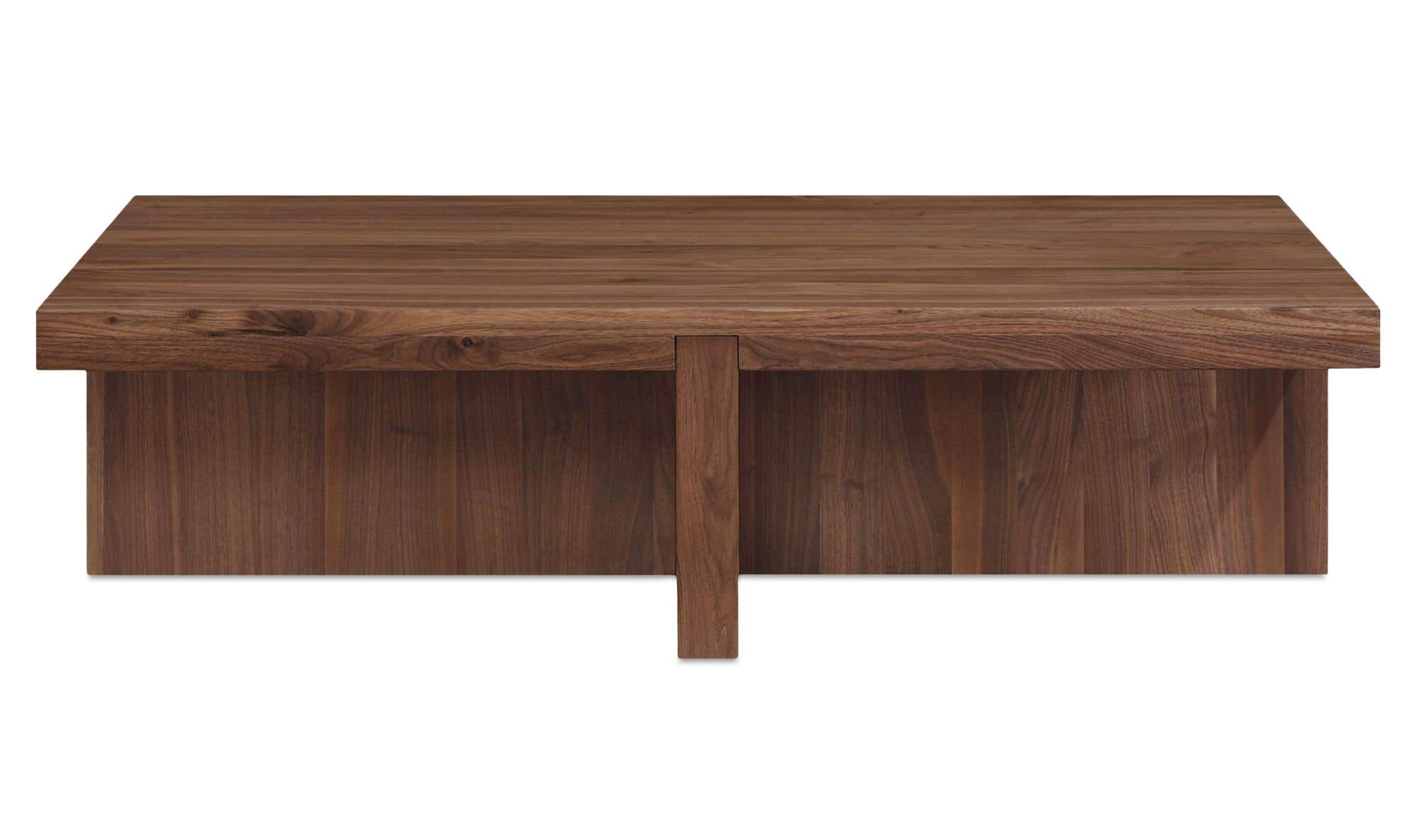 50" Walnut Coffee Table