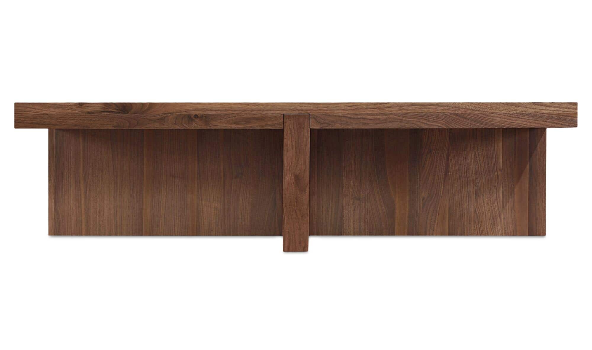 50" Walnut Coffee Table