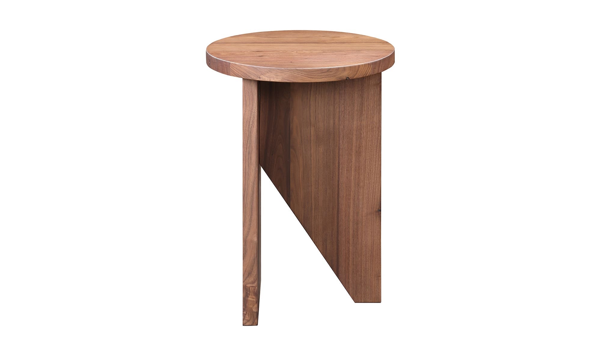 14" Walnut Side Table