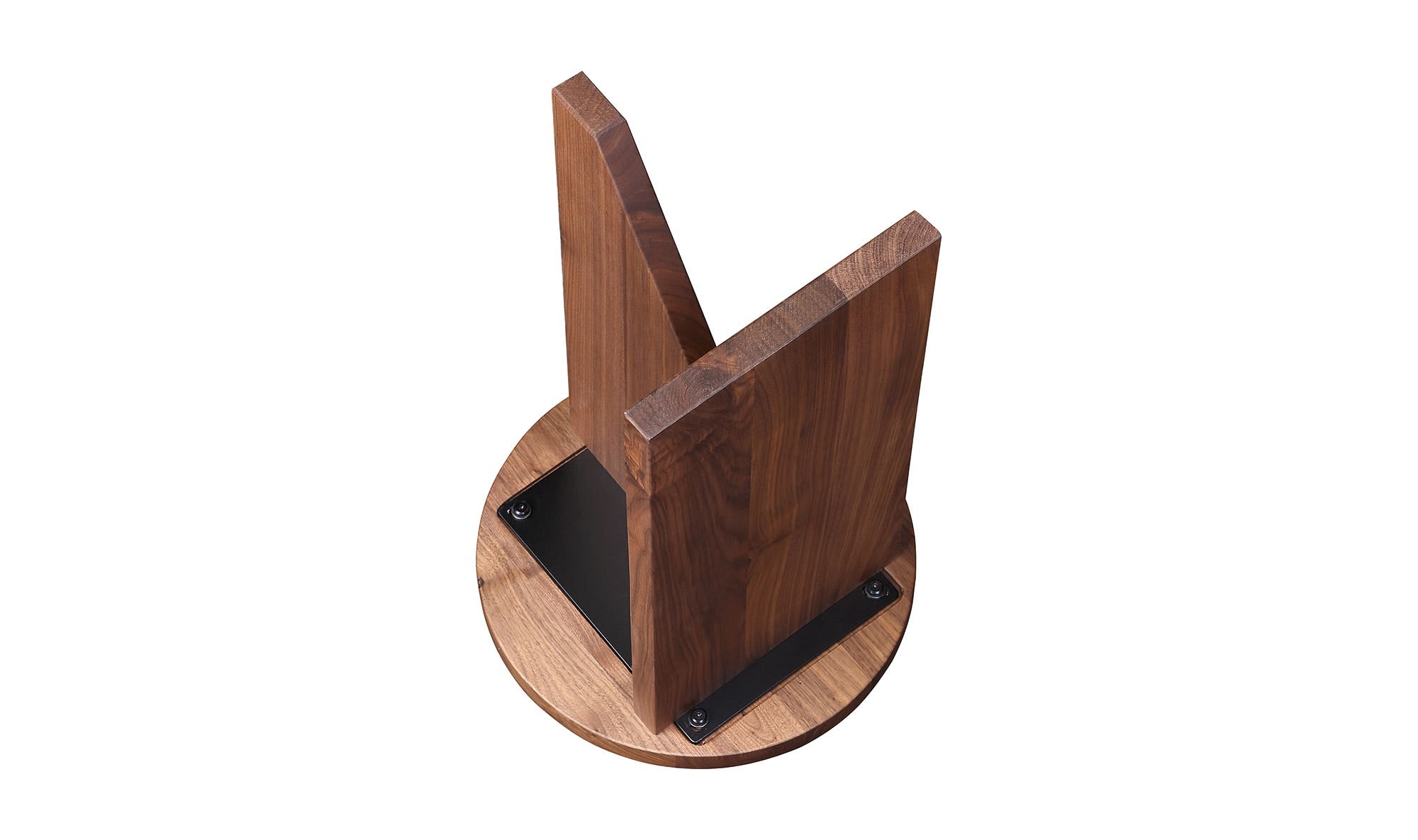 14" Walnut Side Table