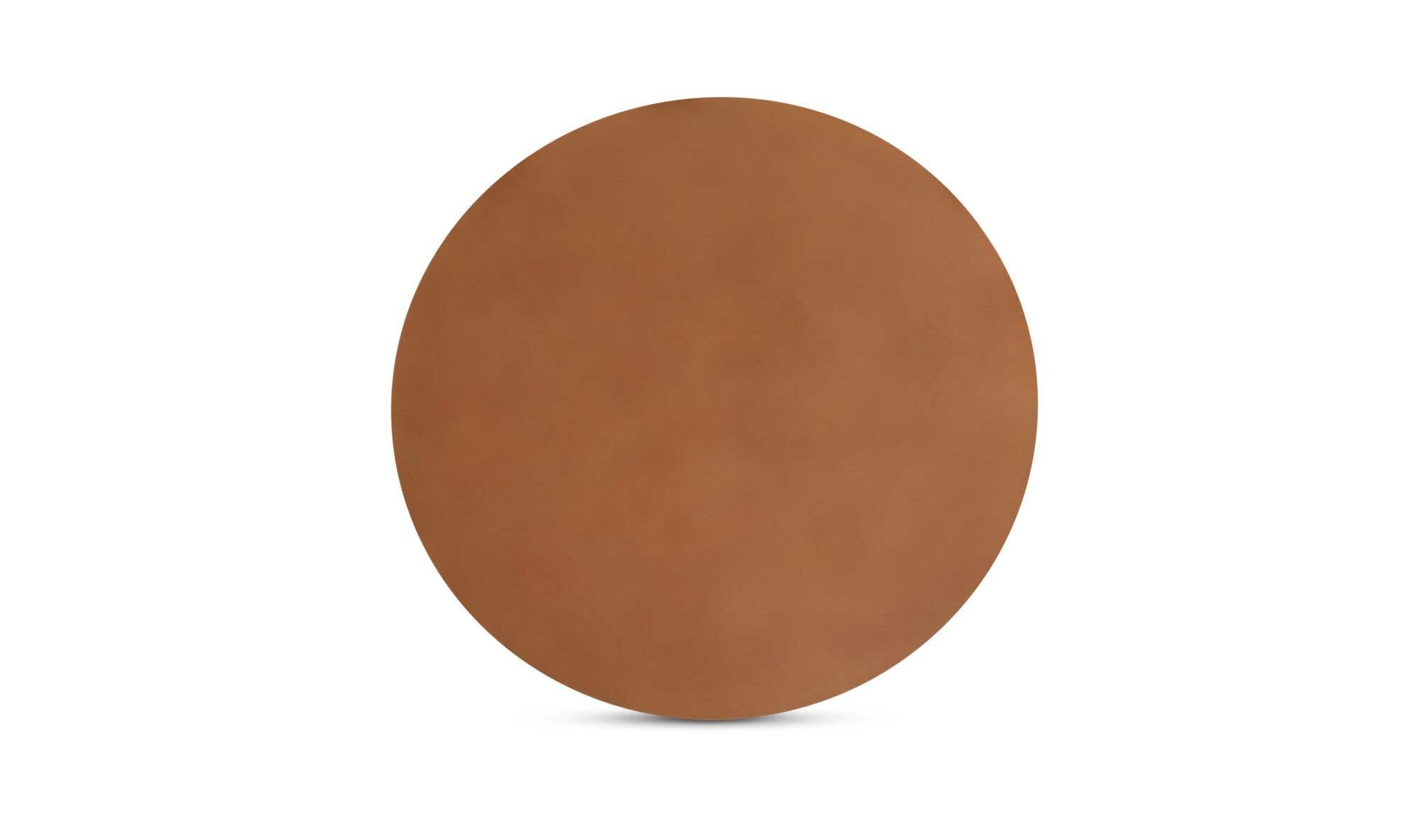 47" Terracotta Concrete Coffee Table