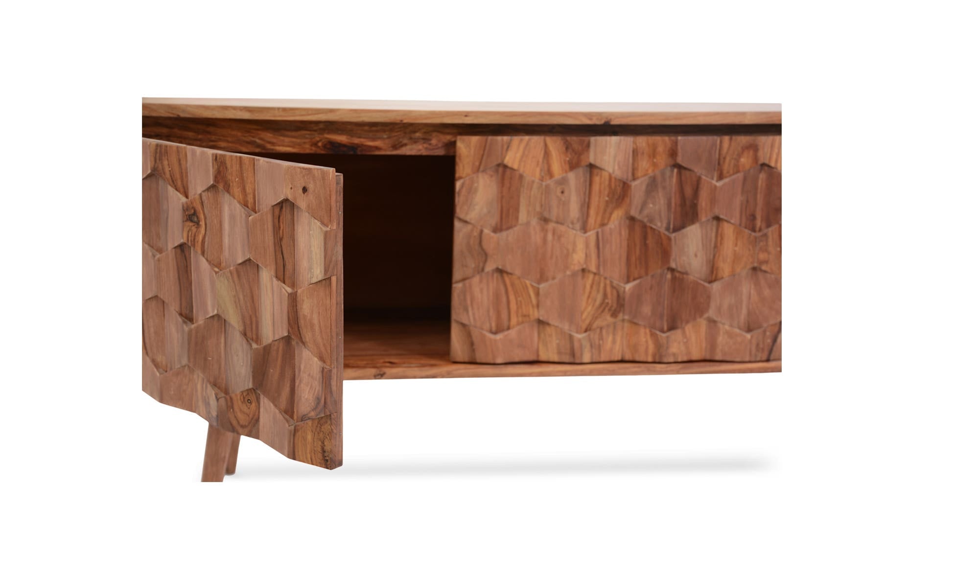 57" Natural Cabinet