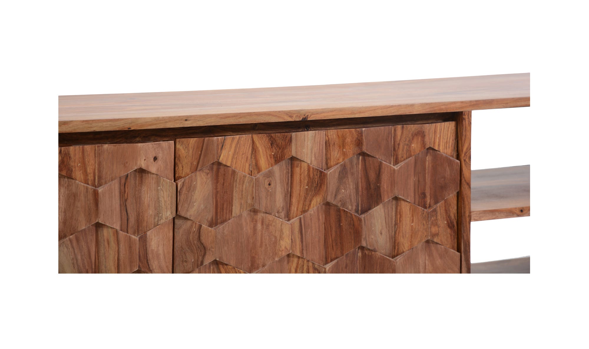 57" Natural Cabinet