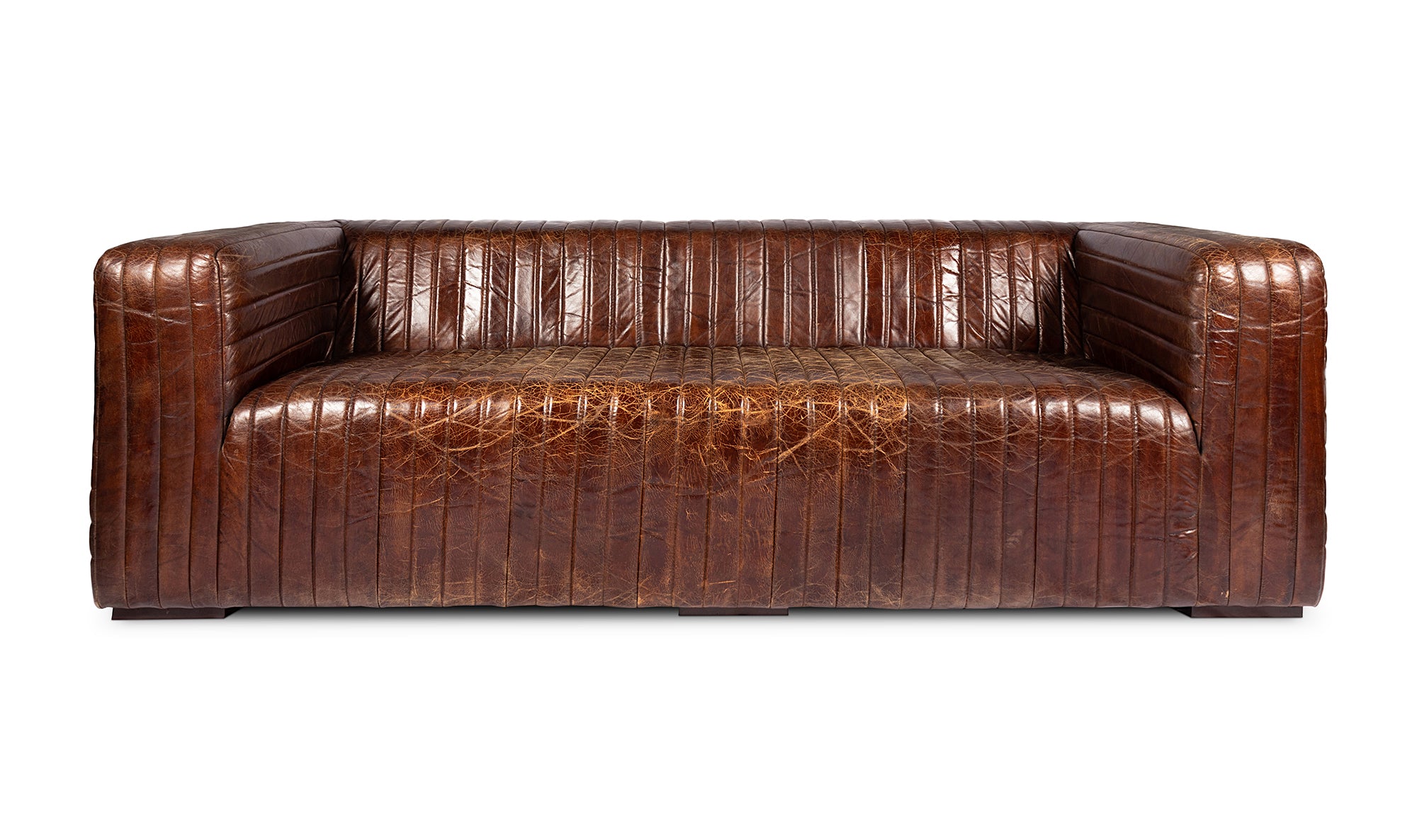 CASTLE SOFA DARK BROWN