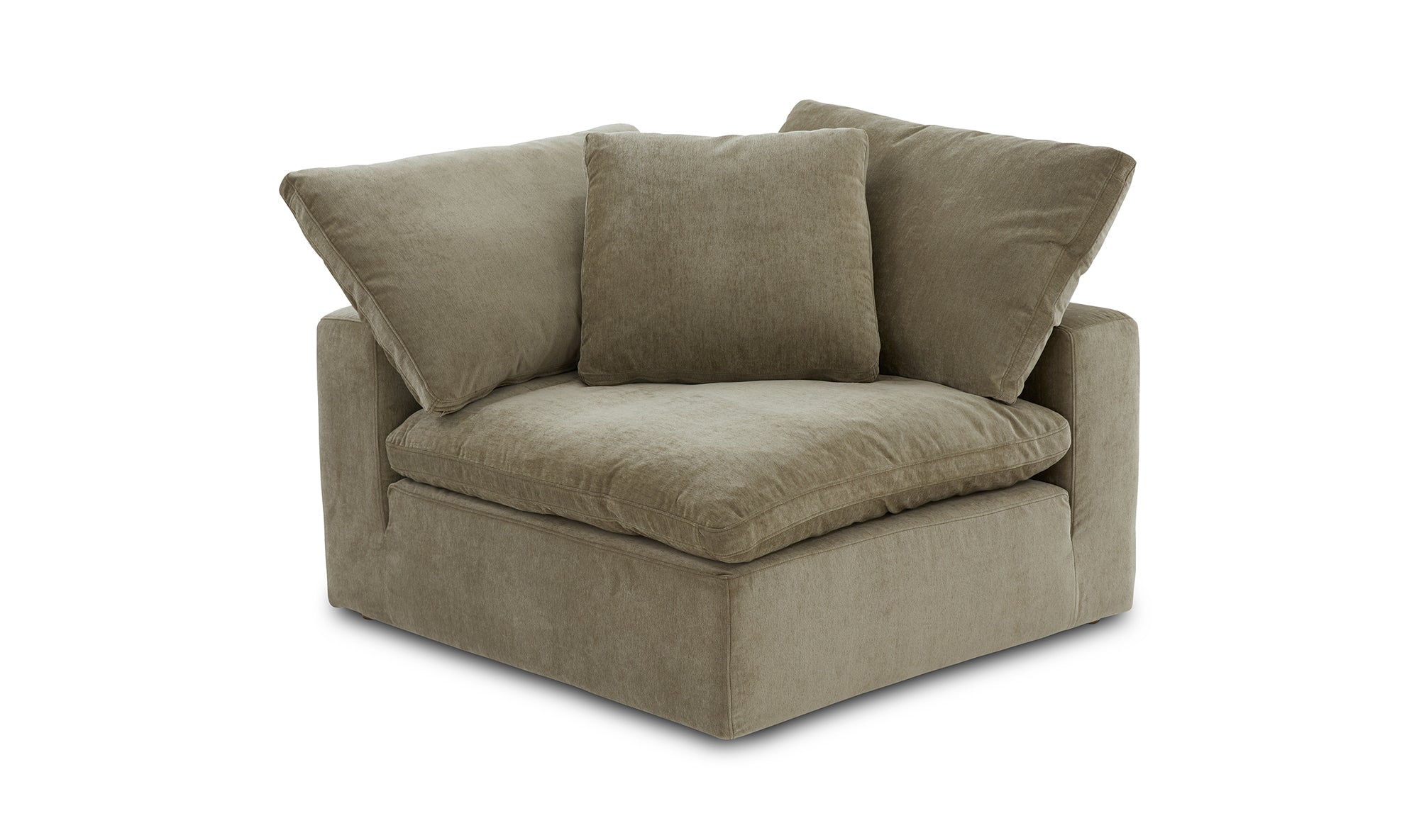CLAY CORNER CHAIR PERFORMANCE FABRIC