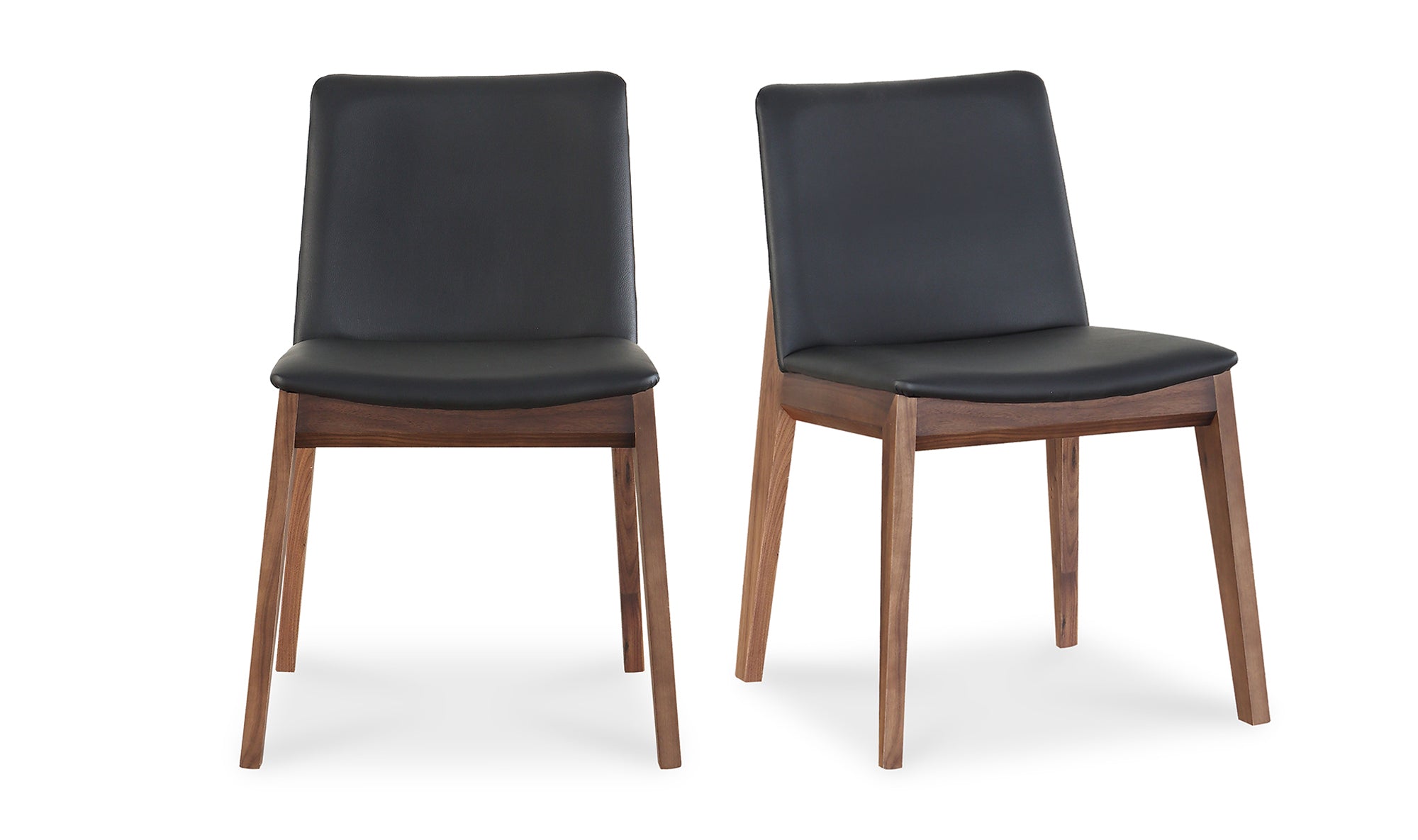 DECO DINING CHAIR BLACK- SET OF TWO