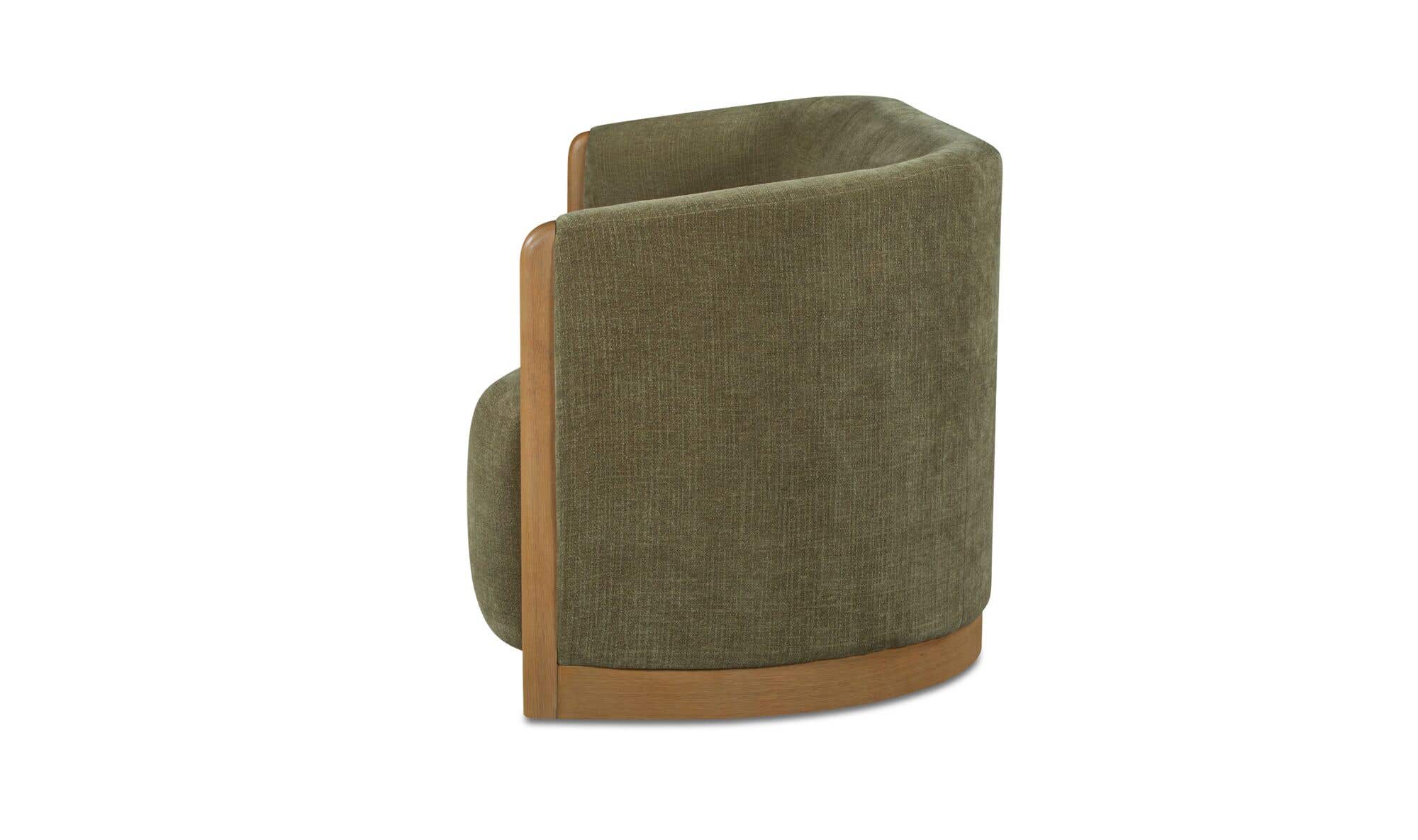 90" Olive Upholstered Sofa