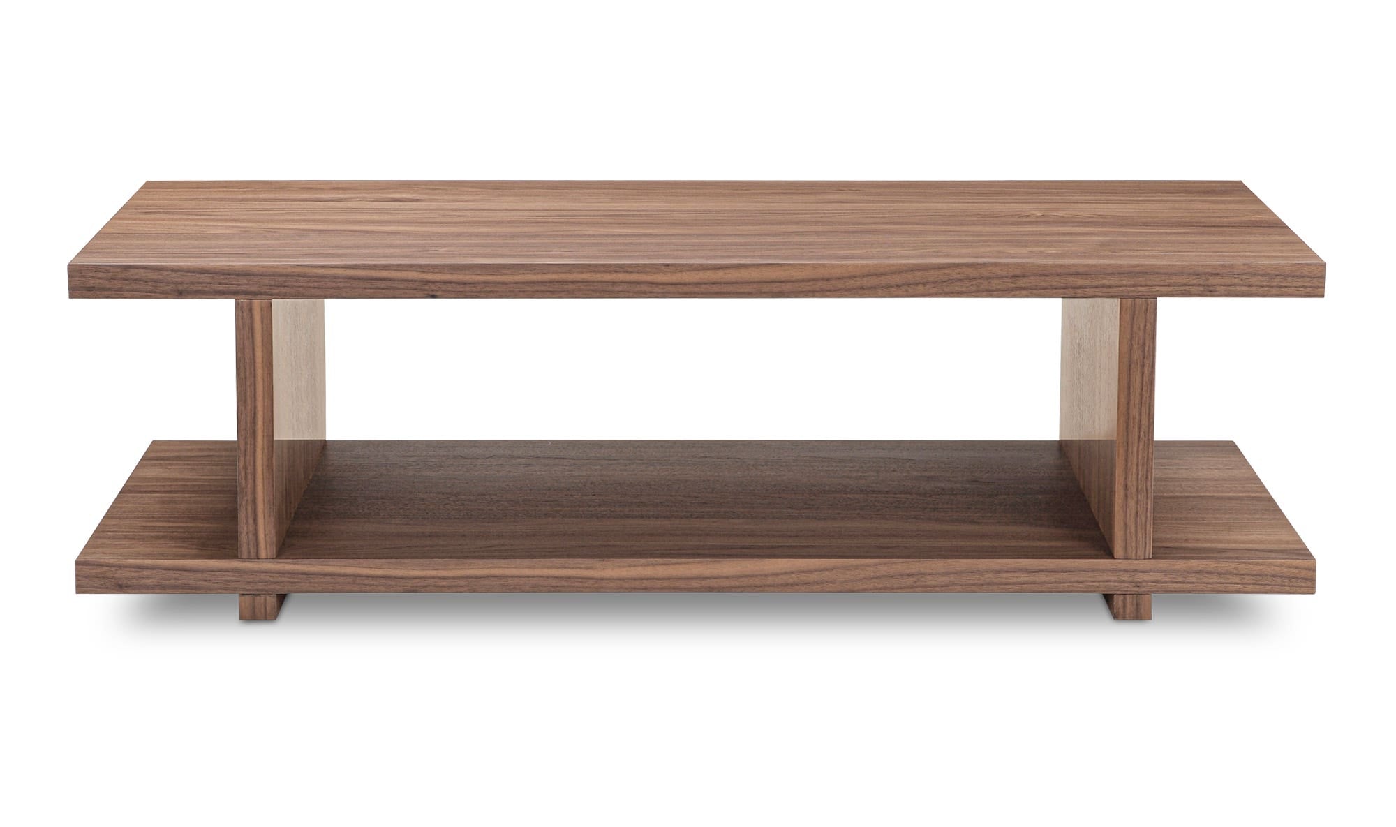 54" Walnut Coffee Table