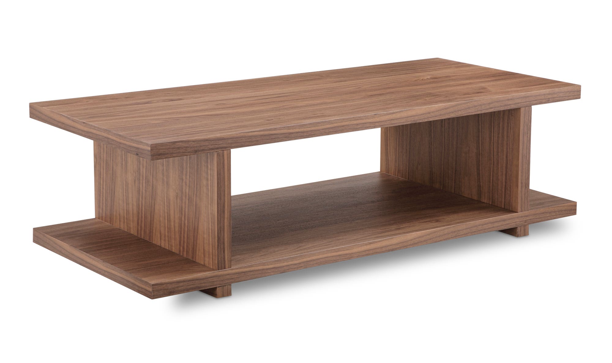 54" Walnut Coffee Table