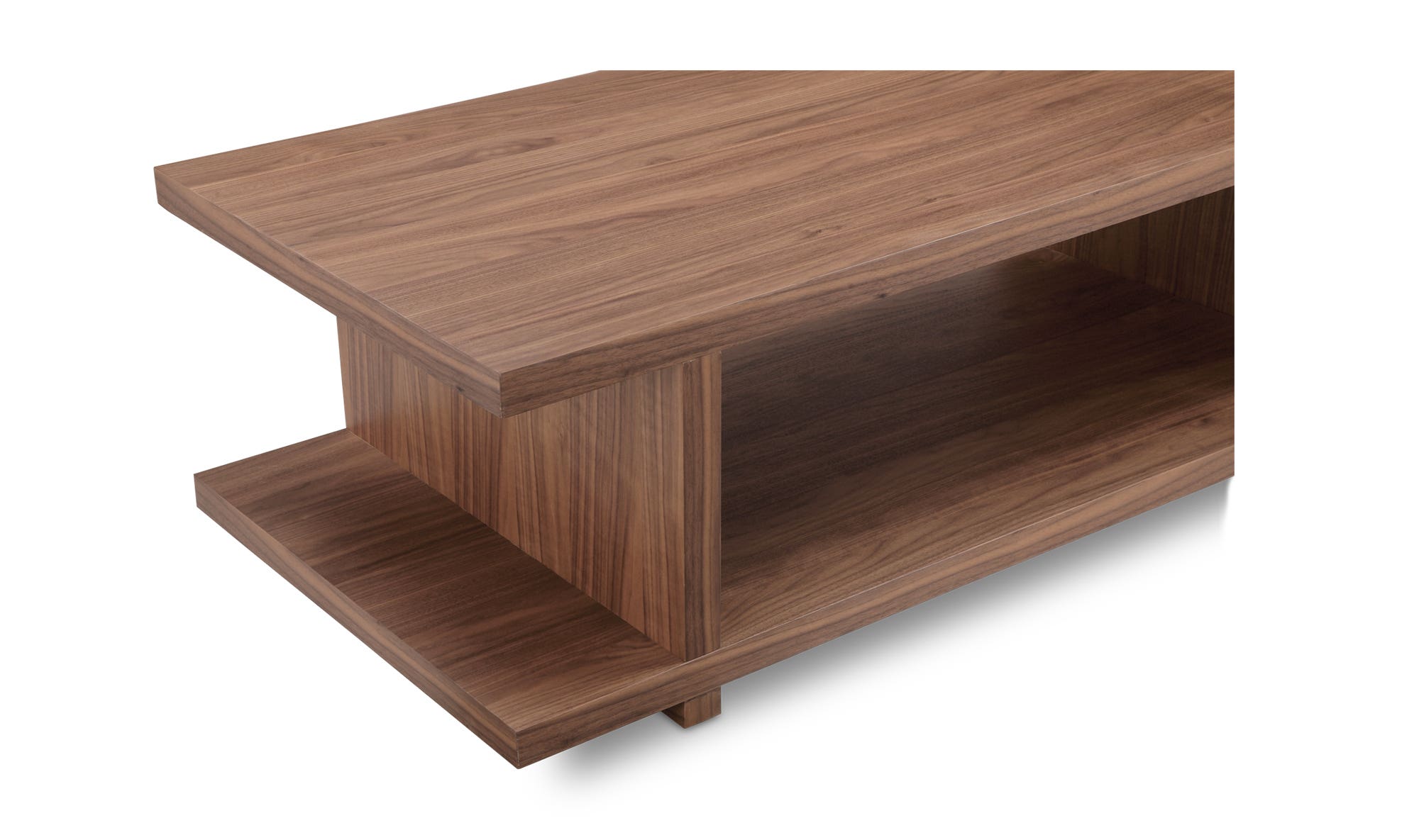 54" Walnut Coffee Table