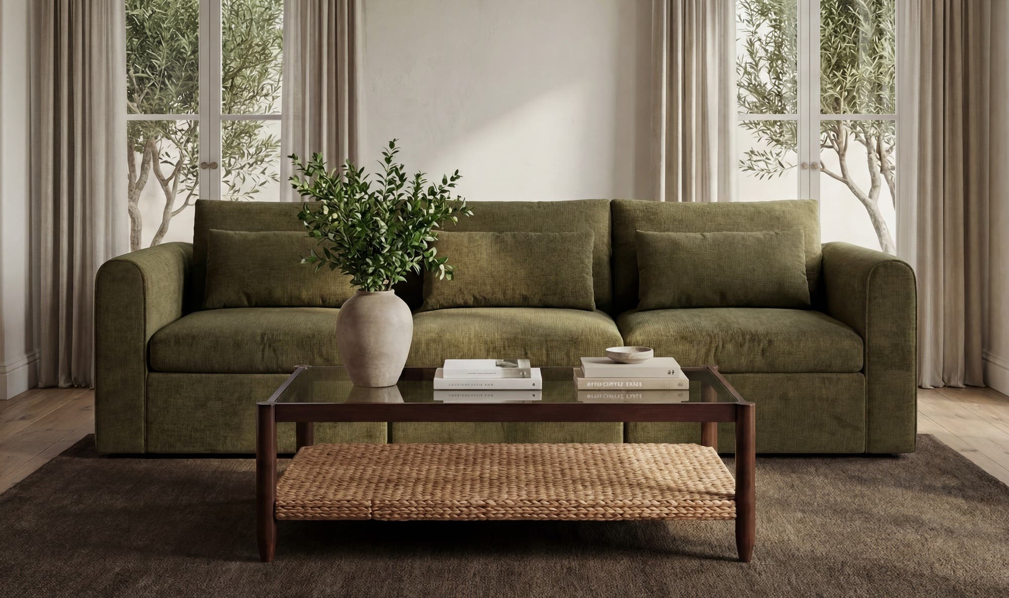 57" Coffee Table